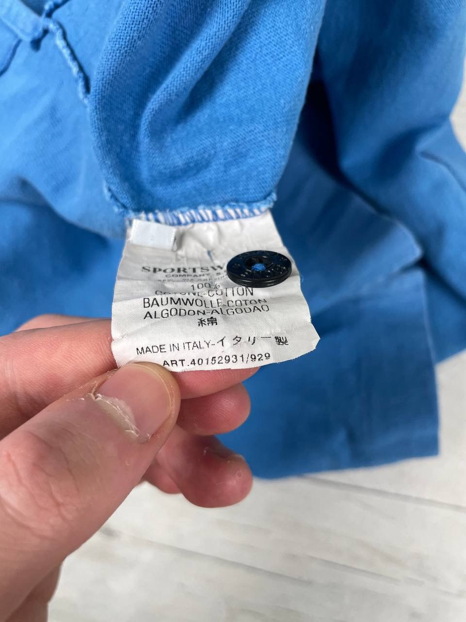 Stone Island Vintage Stone Island Polo Shirt 2004 Size US L / EU 52-54 / 3 - 14 Thumbnail