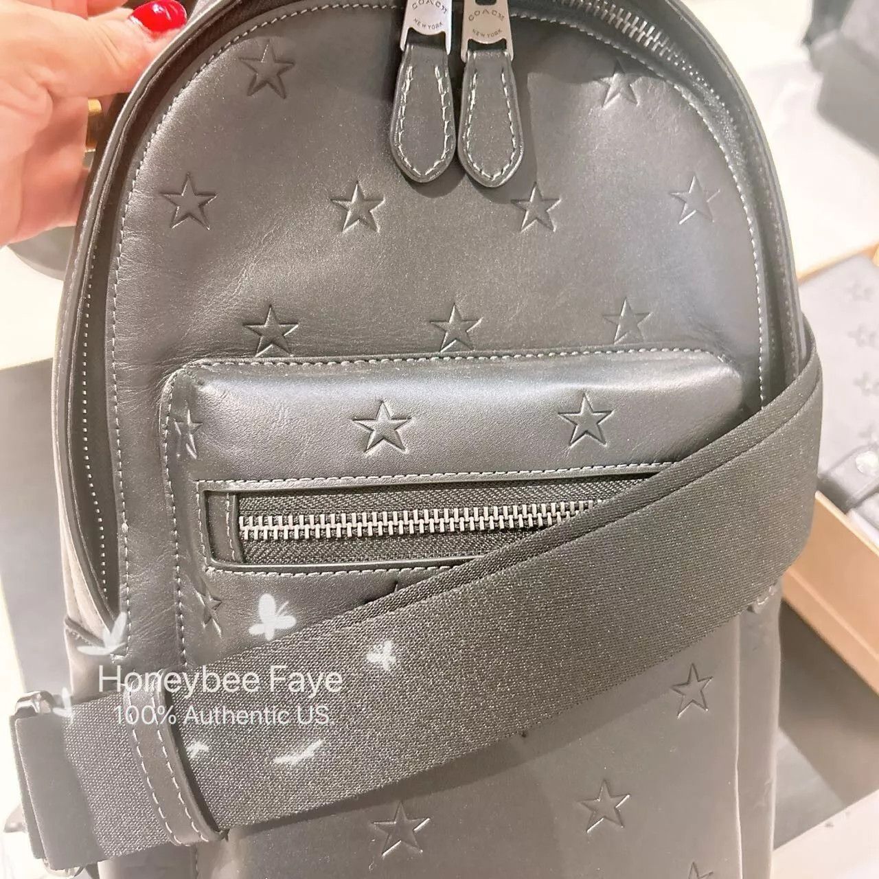 Coach NWT Coach MEN'S West Pack With Star Print CW383 Size ONE SIZE - 4 Thumbnail