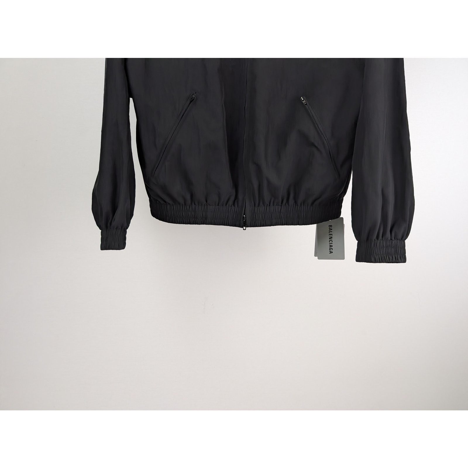 Balenciaga o1rshd1 Men's Overcoat small fit tracksuit jacket in Black Size US S / EU 44-46 / 1 - 3 Thumbnail