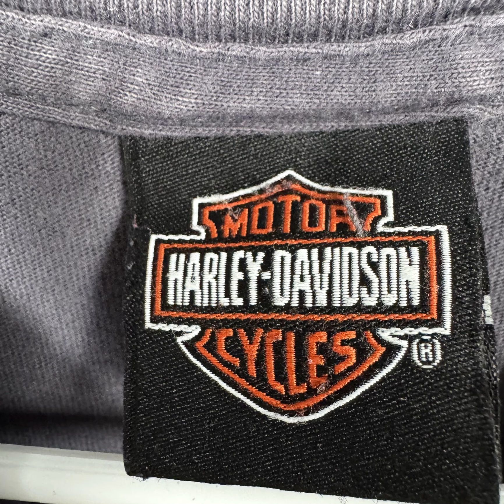 Harley Davidson VINTAGE Harley-Davidson Shirt Large Eagle Skull Alamo City Texas Biker Grunge Streetwear Size US L / EU 52-54 / 3 - 6 Thumbnail