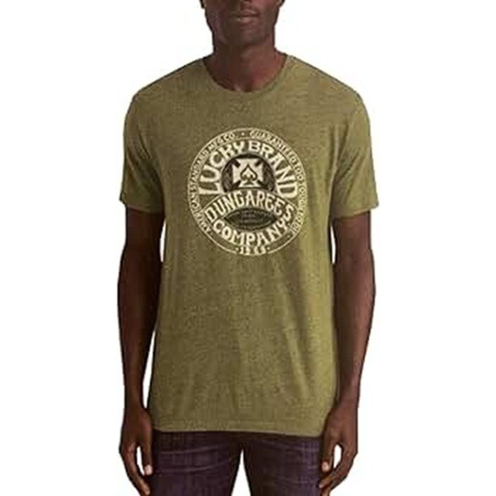 Lucky Brand New W/Tags Lucky Brand Men's Dungarees Green Cotton Shirt M Size US M / EU 48-50 / 2 - 1 Thumbnail