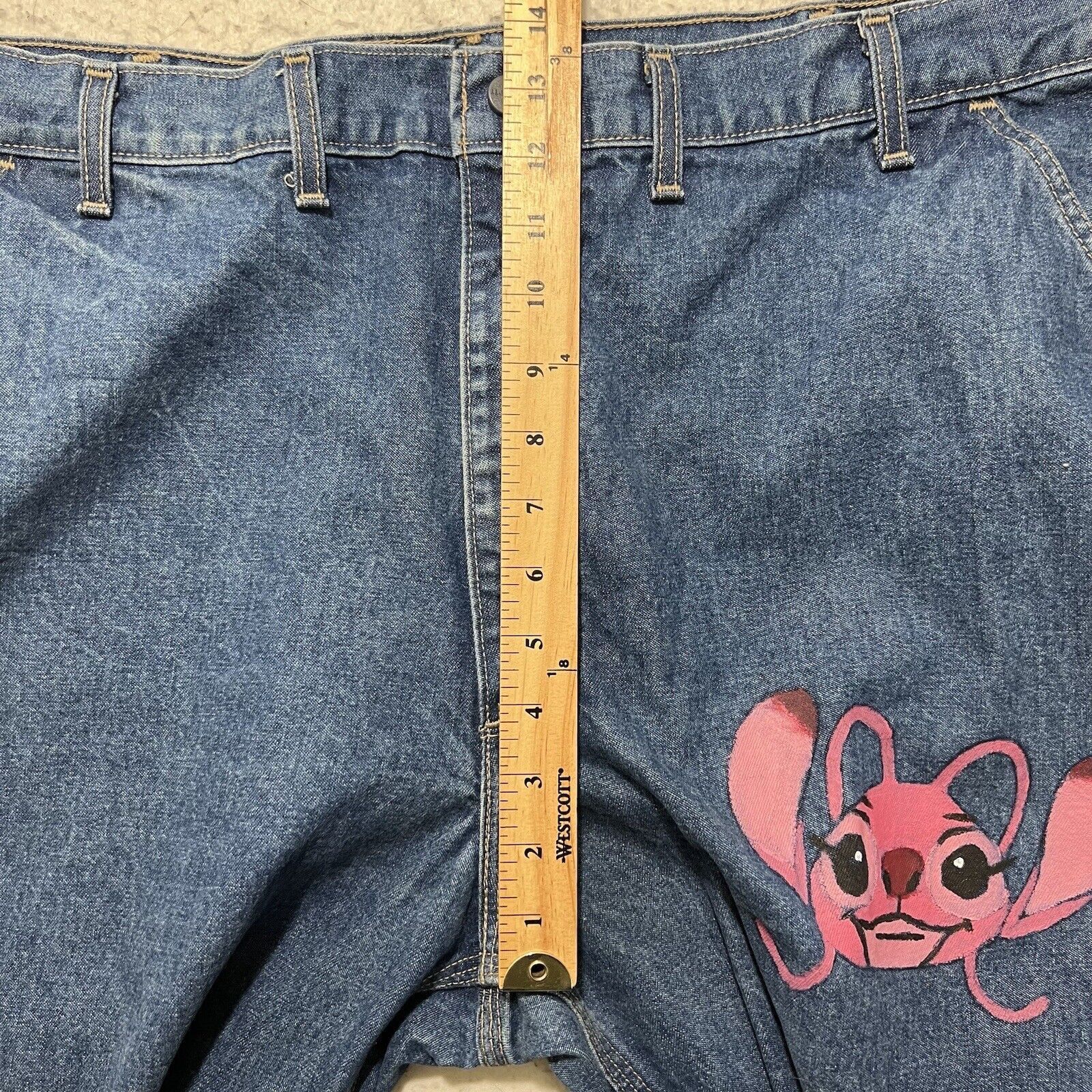 Carhartt Carhartt FR 44x26 Dungaree Jeans DIY Lilo n’ Stitch Angel Size US 44 / EU 60 - 10 Thumbnail