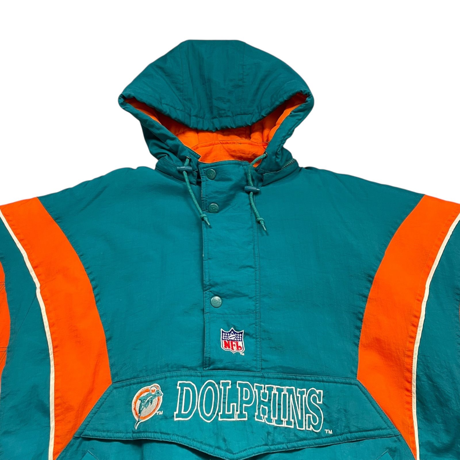 NFL VTG 90s MIAMI DOLPHINS STARTER PRO LINE PUFFER JACKET Size US XXL / EU 58 / 5 - 4 Thumbnail