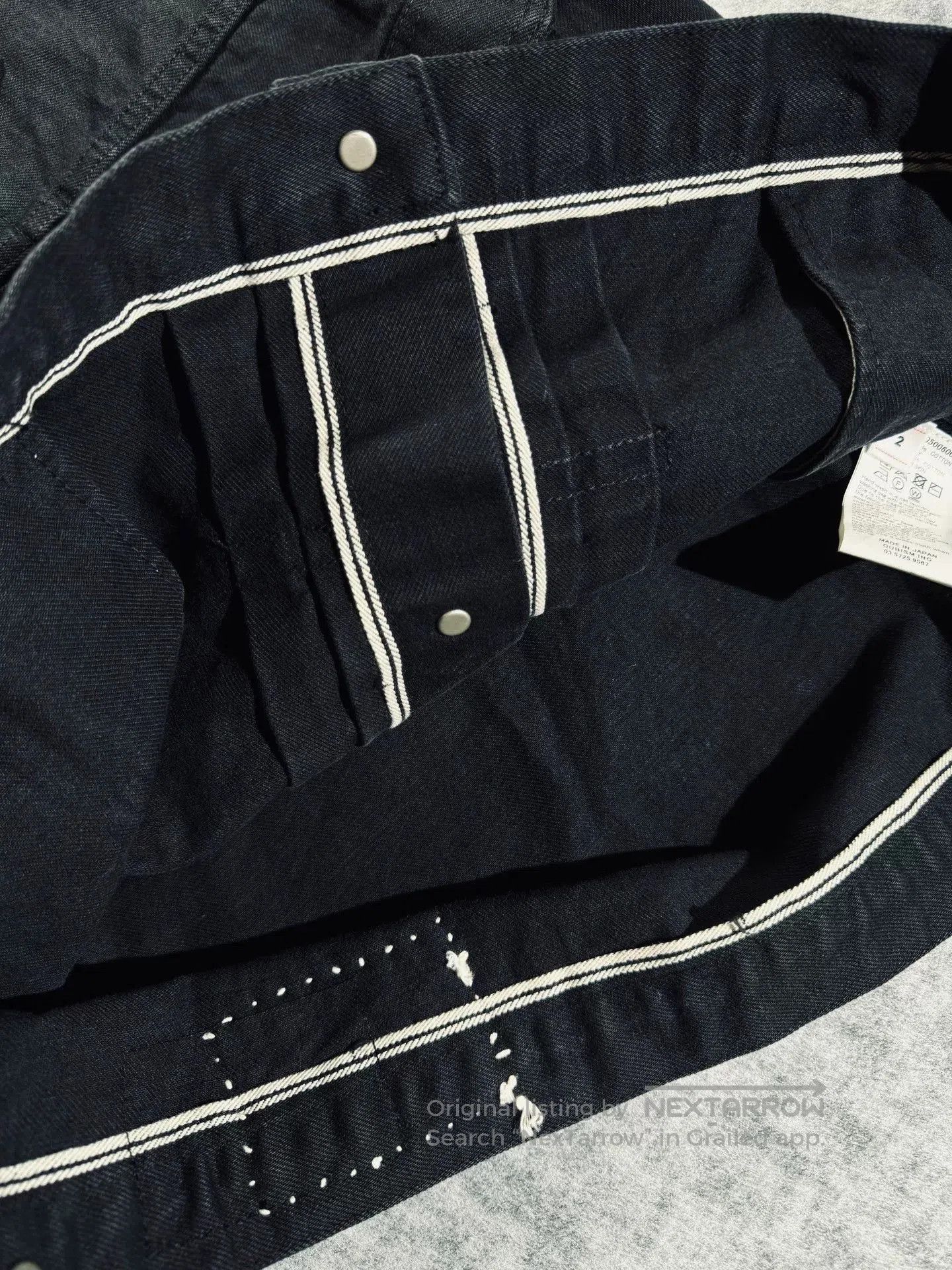 Visvim black denim vest by visvim ict 101. Size US M / EU 48-50 / 2 - 6 Thumbnail