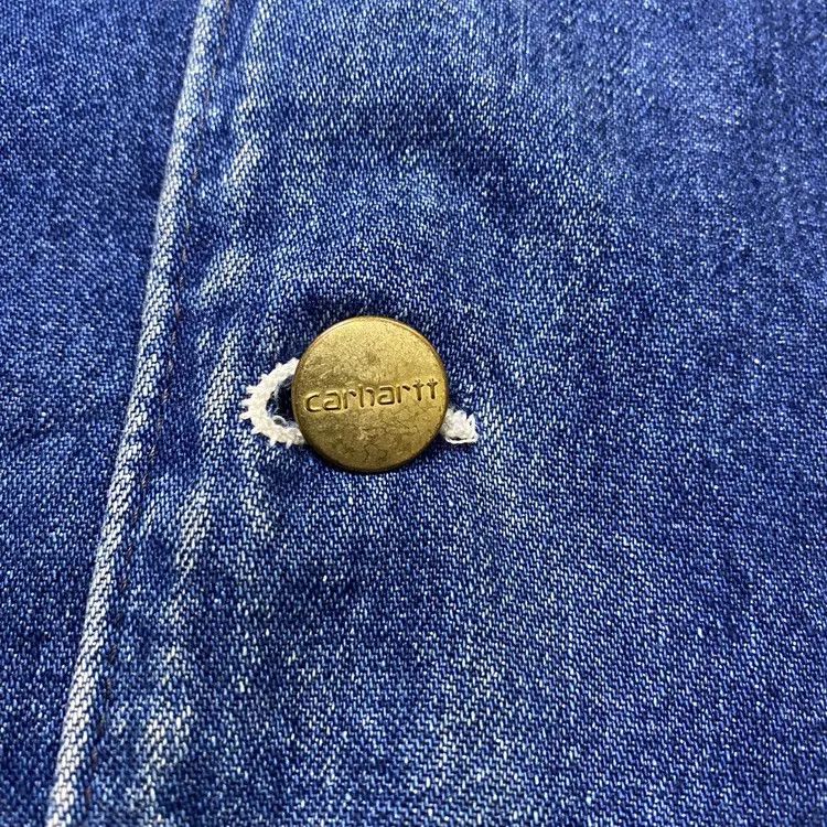 Carhartt Vintage Carhartt linen blanket denim chore jacket Size US L / EU 52-54 / 3 - 6 Thumbnail