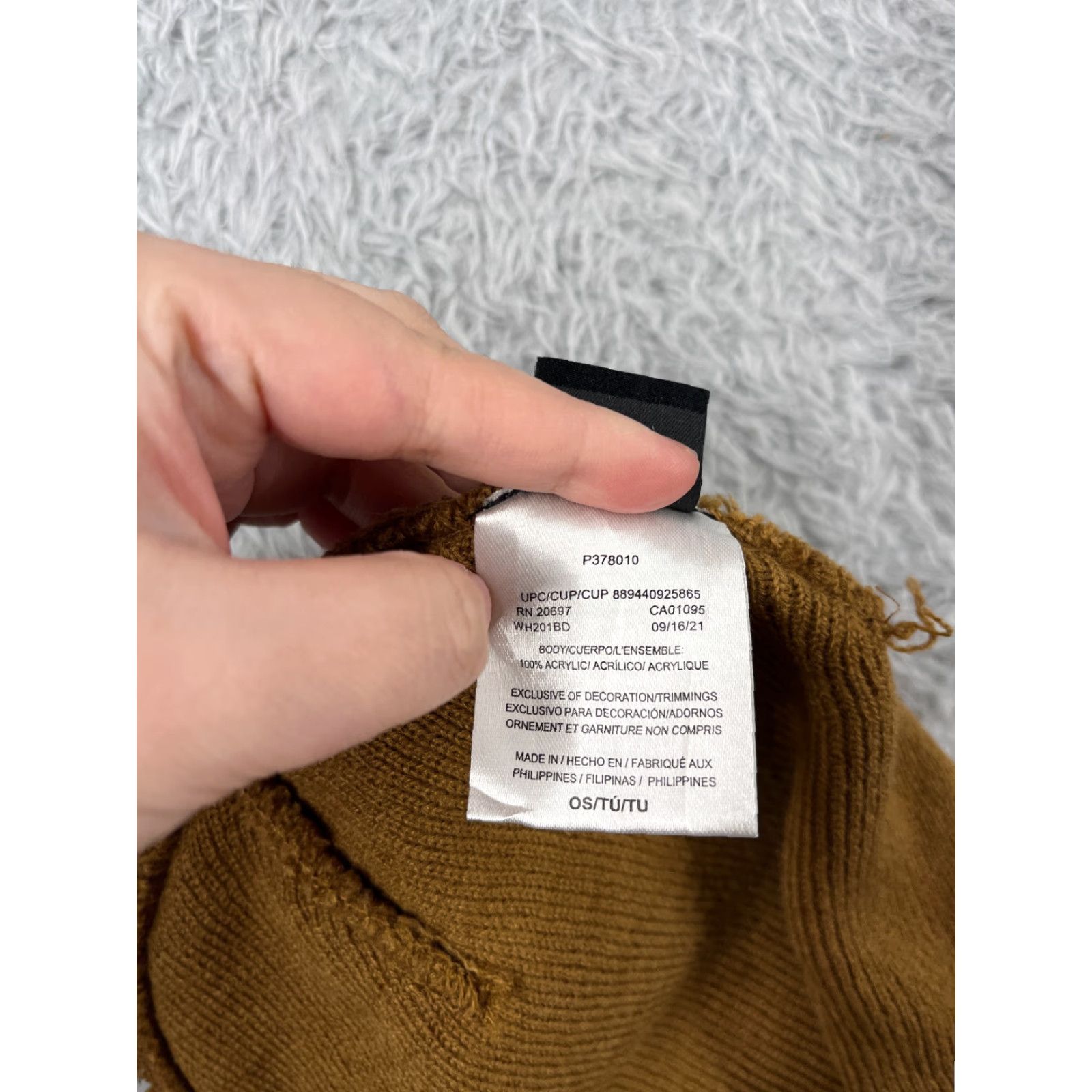 Dickies Dickies Beanie Toque Adult One Size Brown Knit 100% Acrylic Snow Workwear Ski Size ONE SIZE - 7 Thumbnail