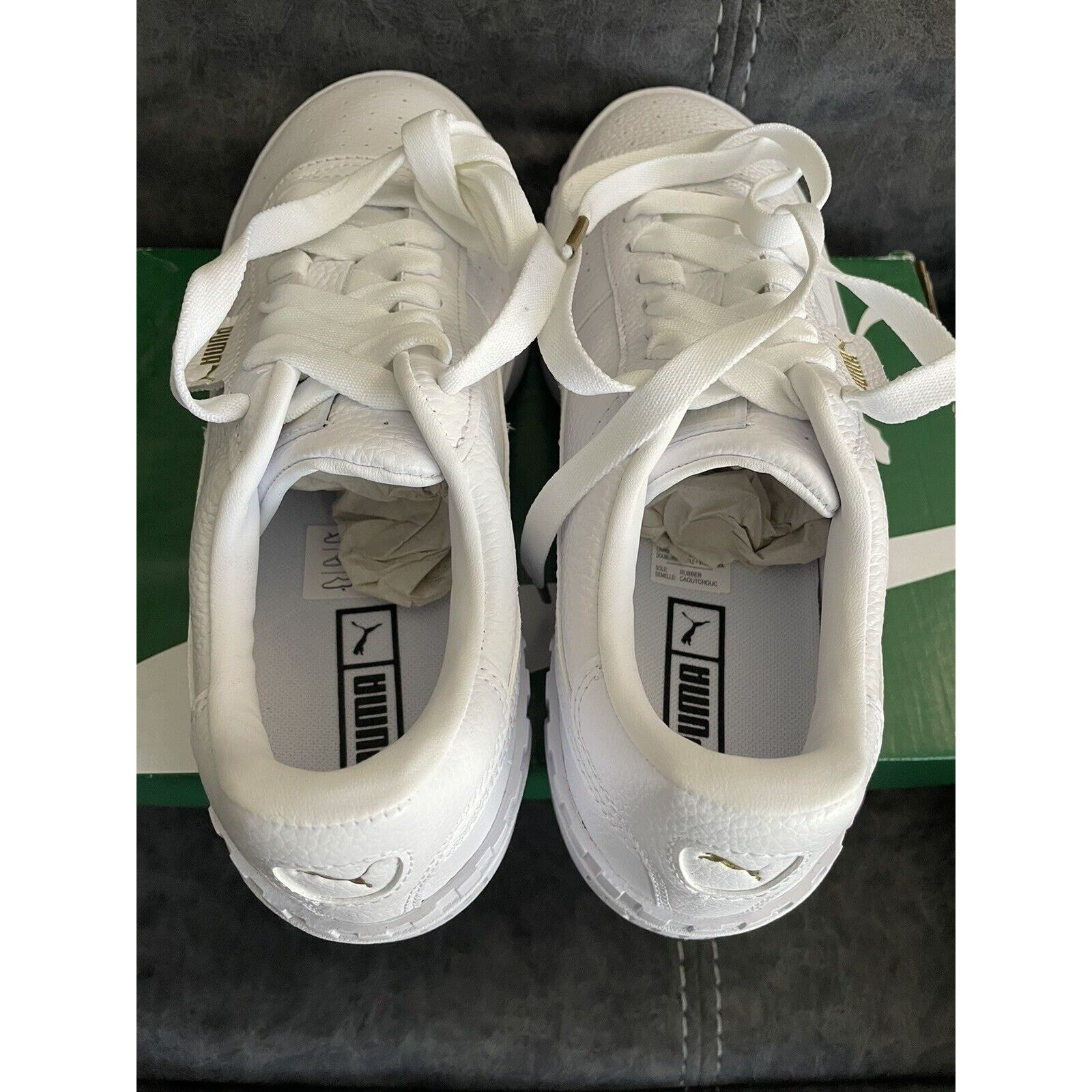 Puma PUMA Classic Shoes Cali athletic shoes white size 9 womens Size US 9 / EU 42 - 3 Thumbnail