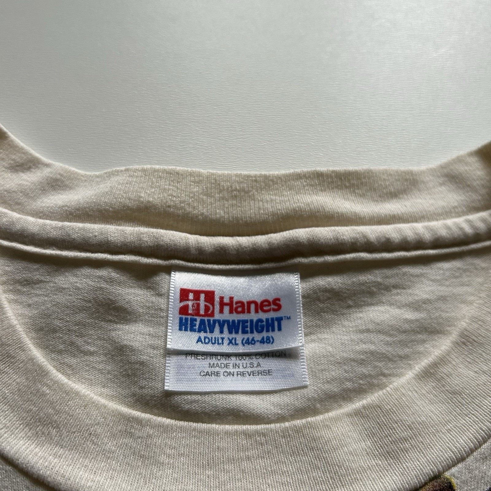 Hanes × Vintage Vintage Picasso T-Shirt XL 90s AOP Made In USA Single Stitch Size US XL / EU 56 / 4 - 7 Thumbnail