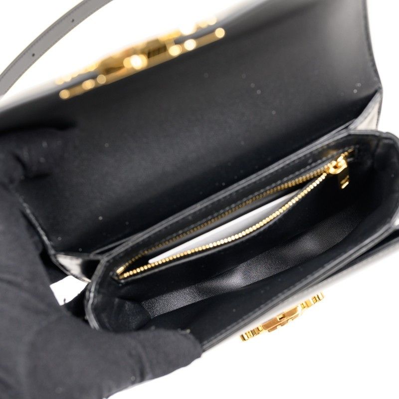 Celine o1w1db10326 110413BF4 Size:OS/Besace Crossbody Bag in Black Size ONE SIZE - 4 Thumbnail