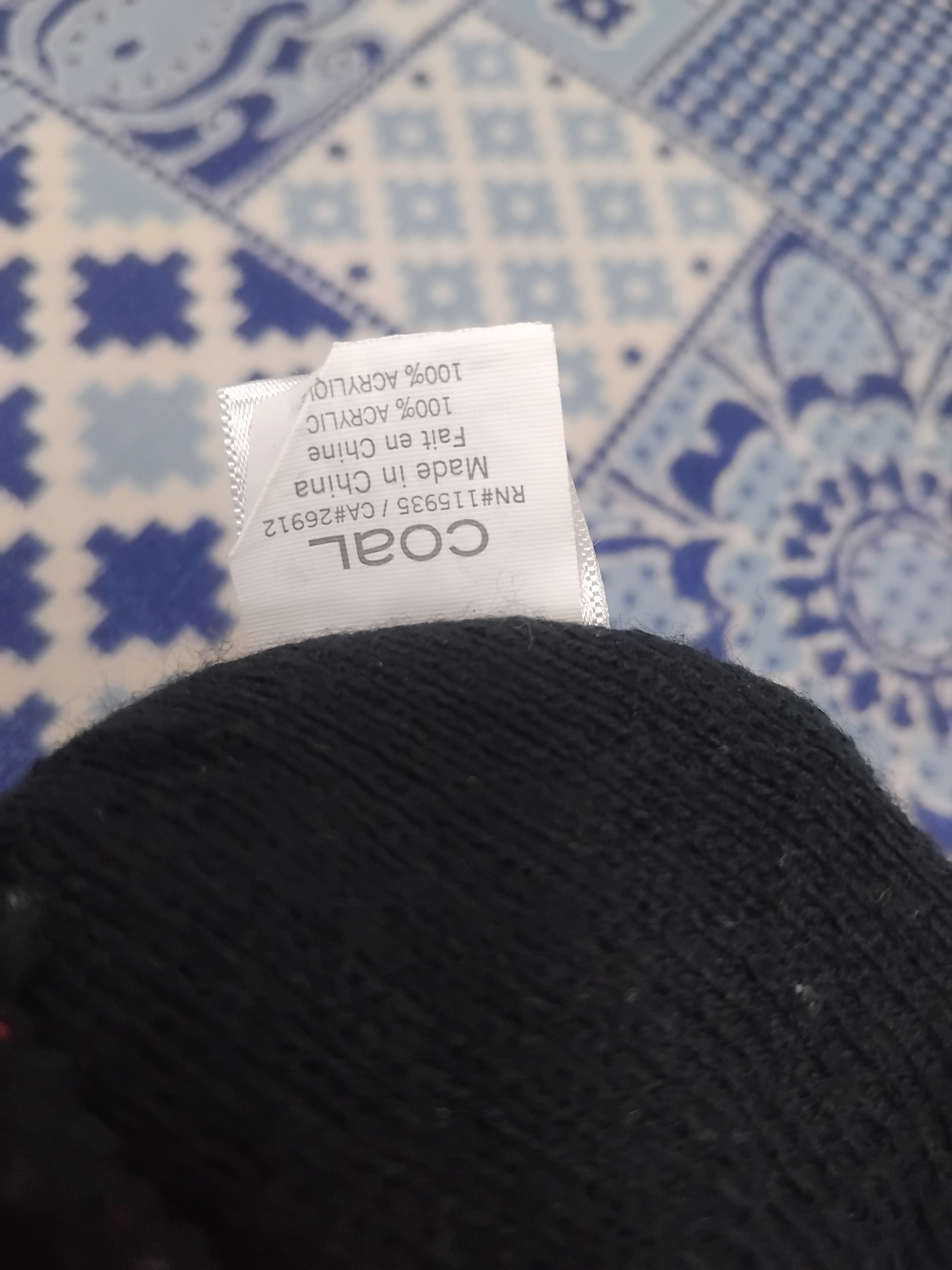 Japanese Brand 💥Coal black beanie hat Size ONE SIZE - 4 Thumbnail