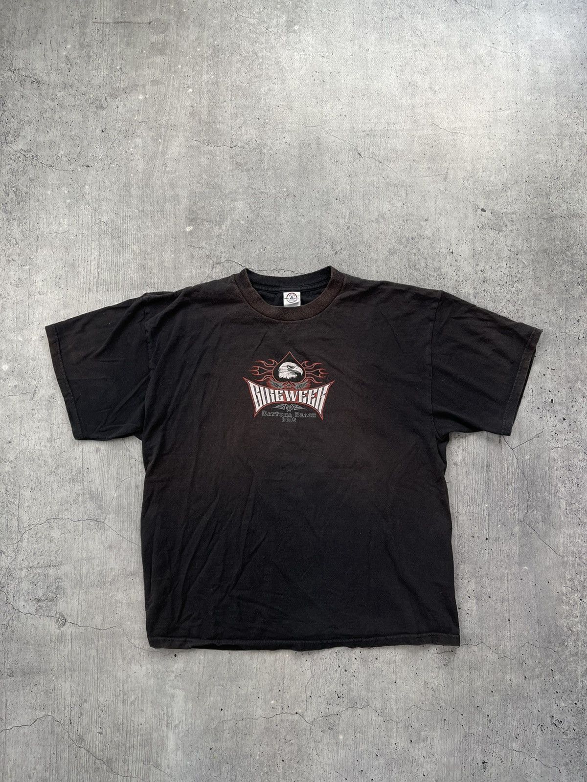 Harley Davidson × Rap Tees × Vintage Vintage Y2K Daytona Bike Week 2003 Graphic Opium Shirt Size US XL / EU 56 / 4 - 1 Thumbnail
