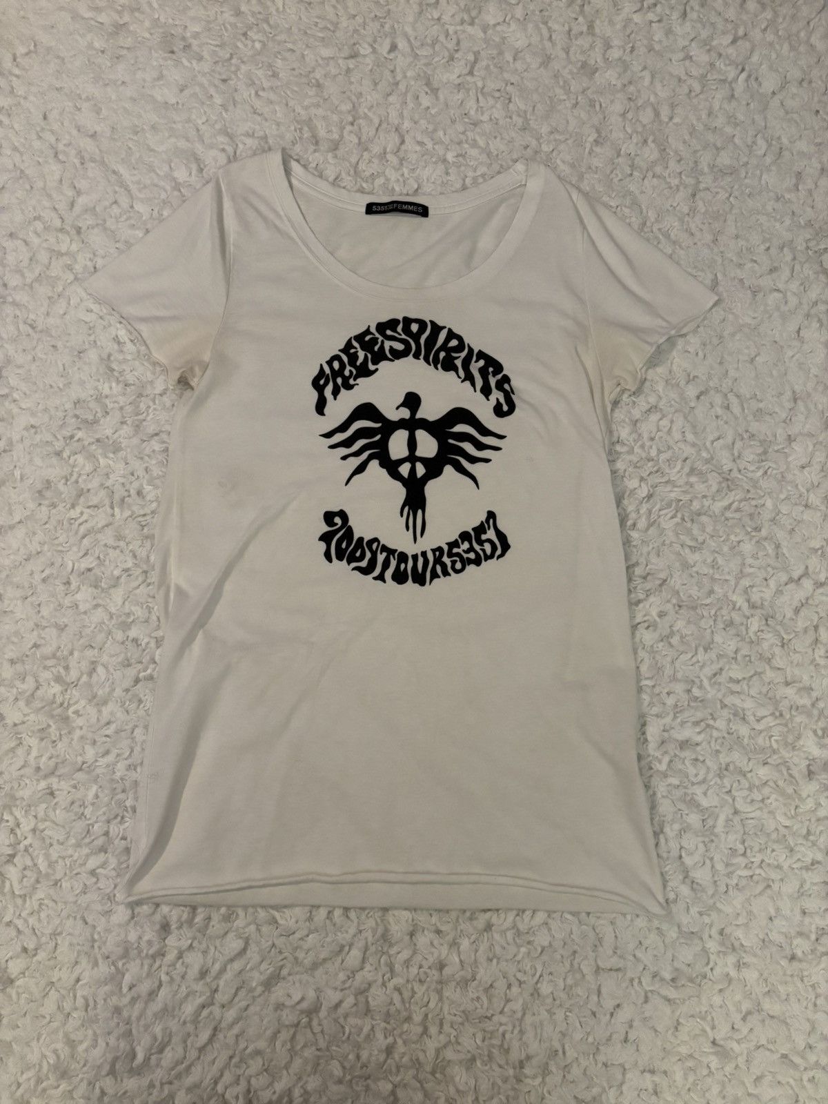5351 Pour Les Femmes Freebirds T Shirr