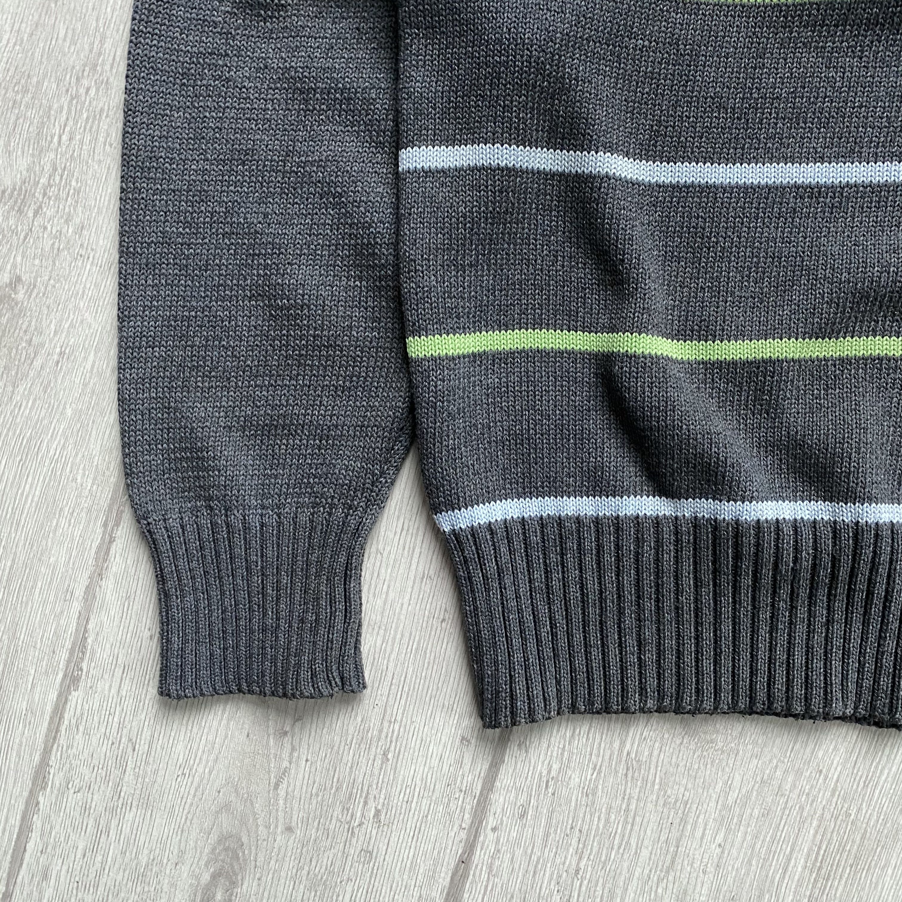 Polo Ralph Lauren 🏇🏼 Vintage 90s Polo RALPH LAUREN Knit Striped Sweater Y2K Size US L / EU 52-54 / 3 - 4 Thumbnail