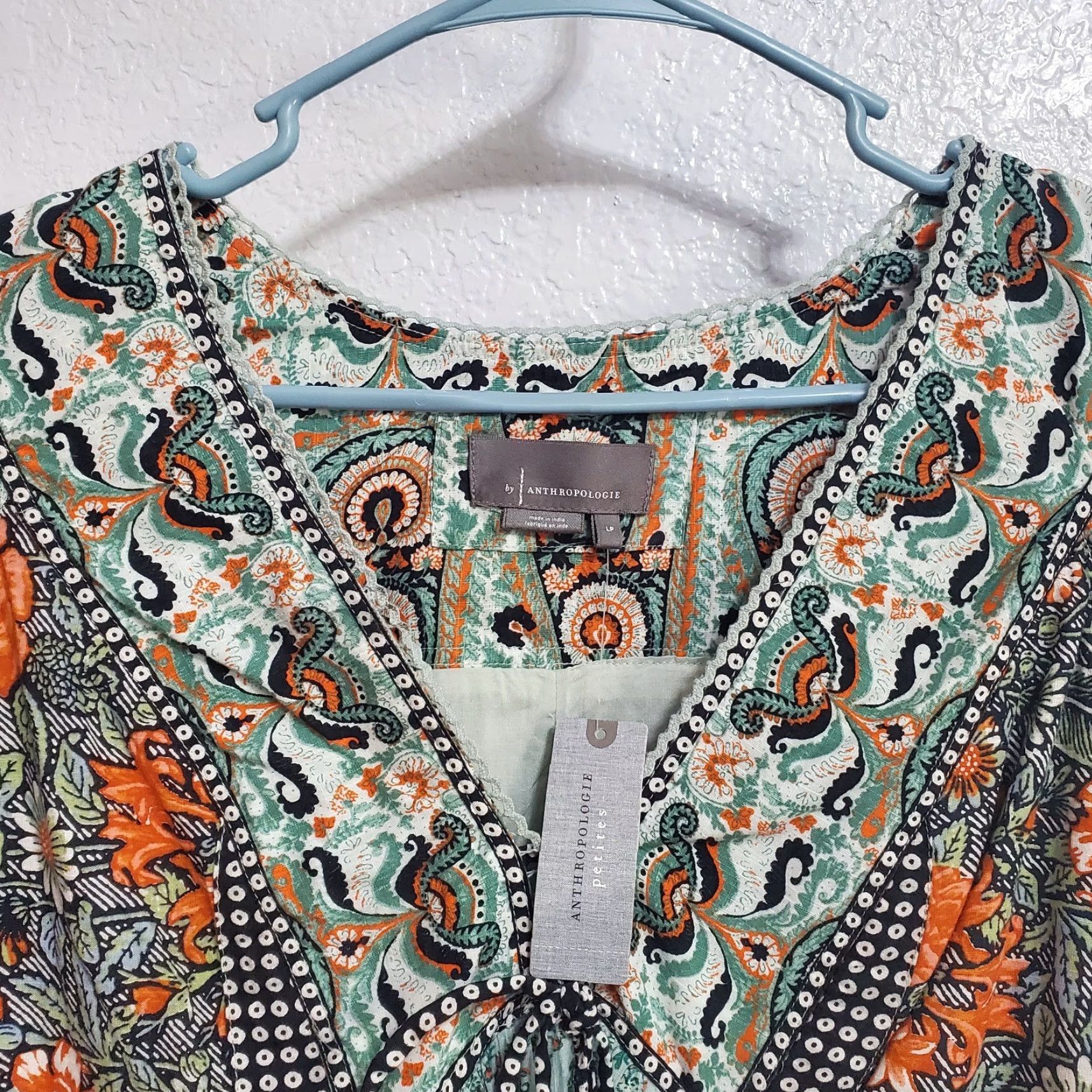 Anthropologie Anthropologie Dress Women Petite L Multicolor Floral Boho Pockets Astrid Tunic Size L / US 10 / IT 46 - 5 Thumbnail