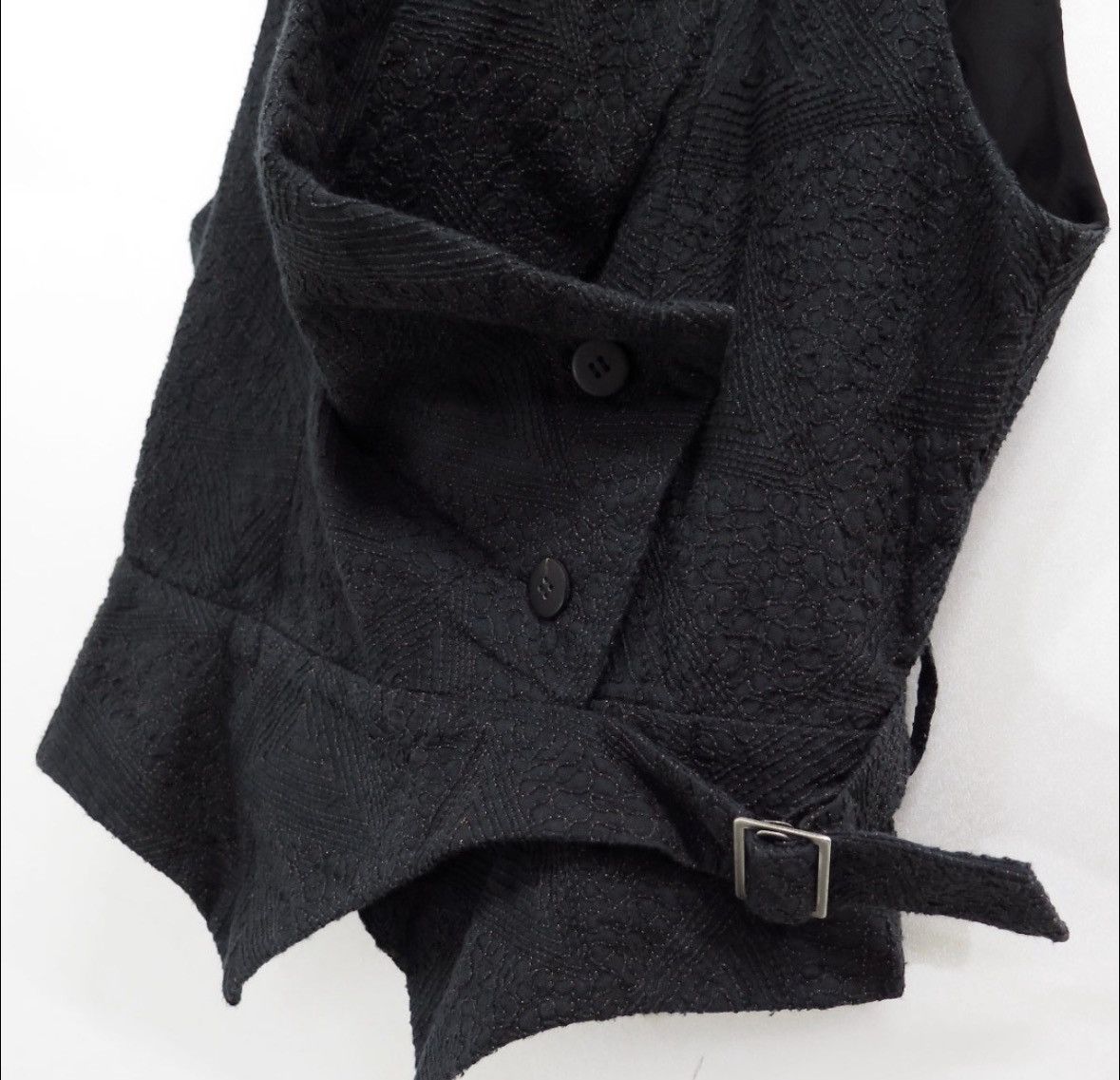 Issey Miyake ISSEY MIYAKE 1989AW Distorted Embroidered Vest Size US M / EU 48-50 / 2 - 4 Thumbnail