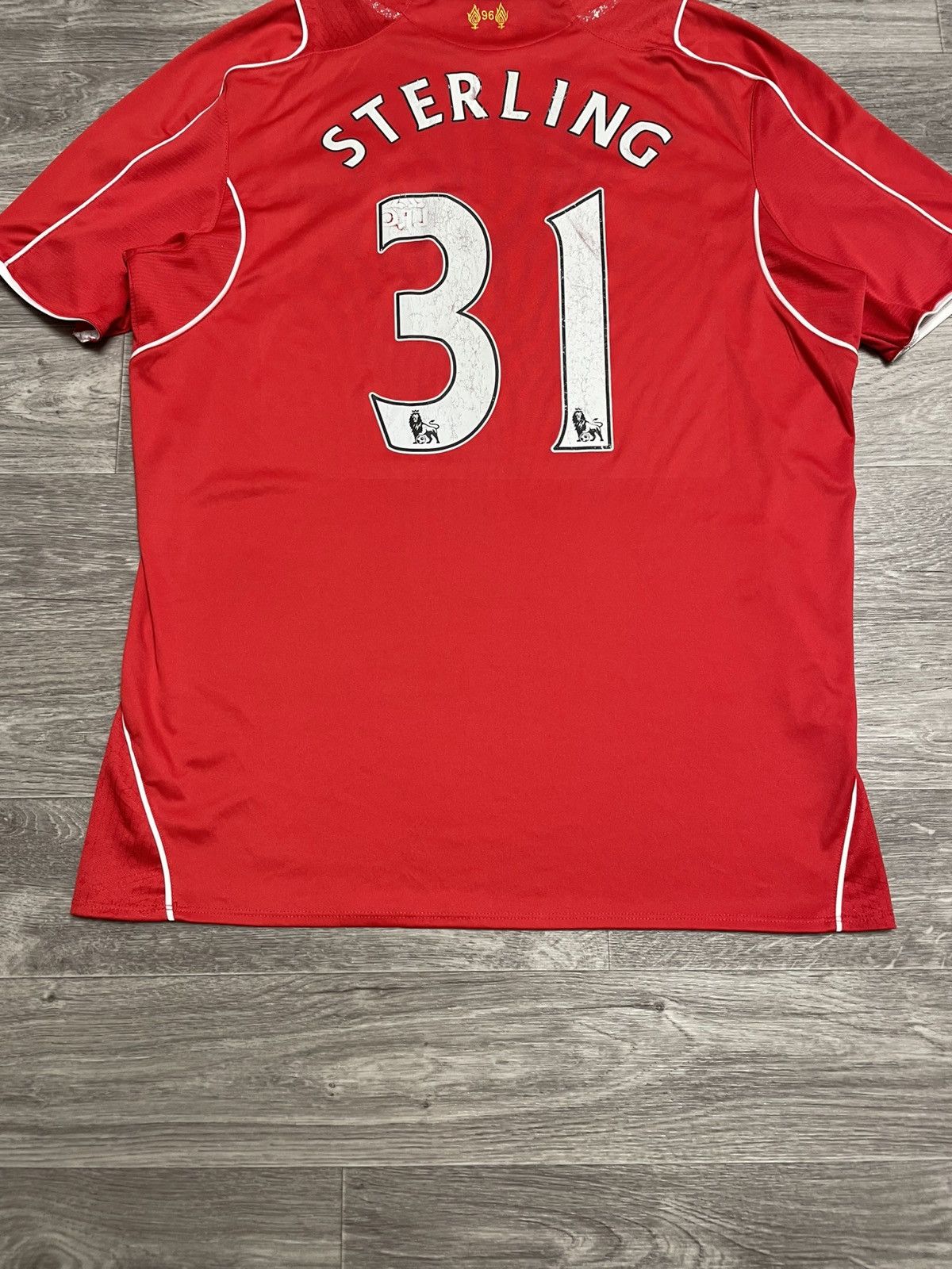 Warrior Fc Liverpool Warrior Football Jersey Raheem Sterling T-shirt Size US XL / EU 56 / 4 - 15 Thumbnail