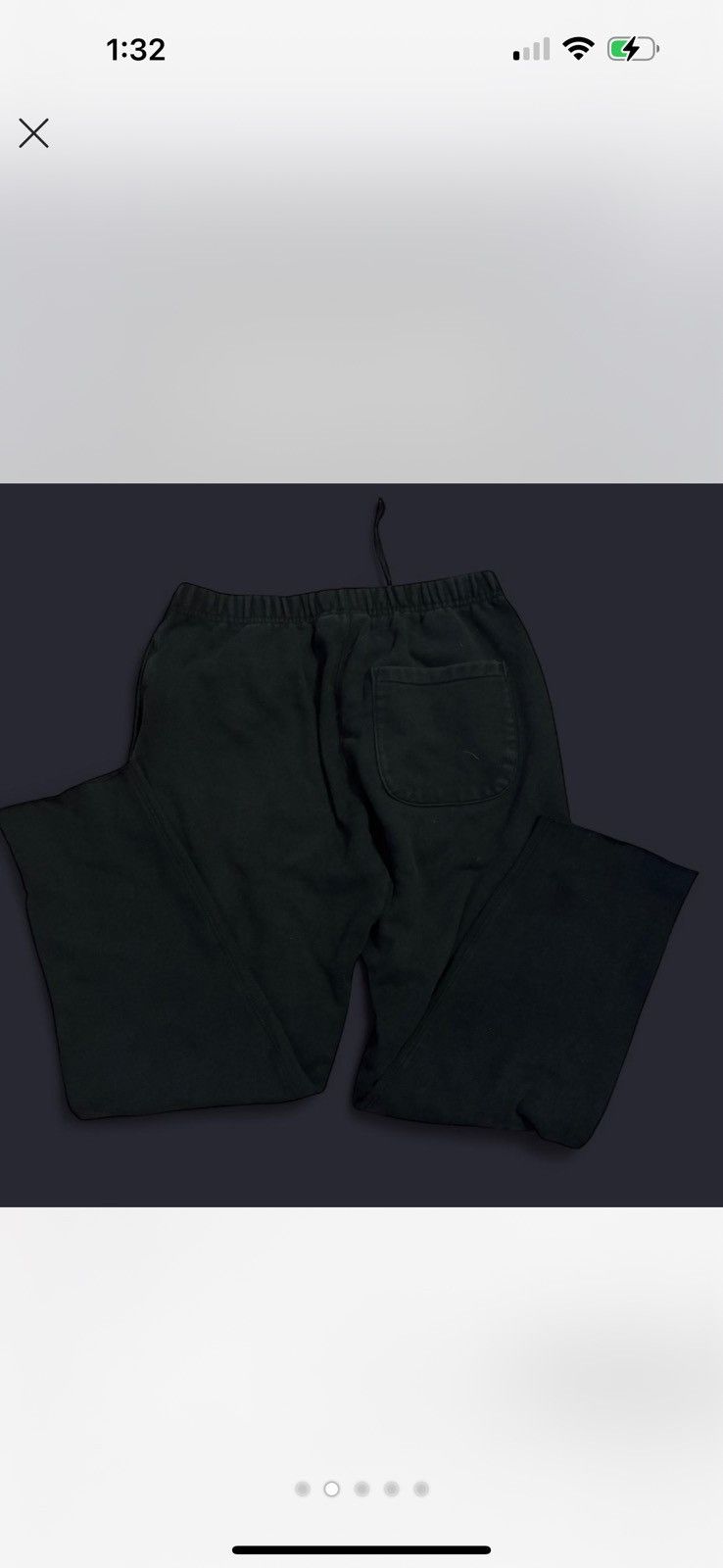 Other Black By Prosecute Rhinestoned Sweatpants Size 27" / US 4 / IT 40 - 2 Thumbnail
