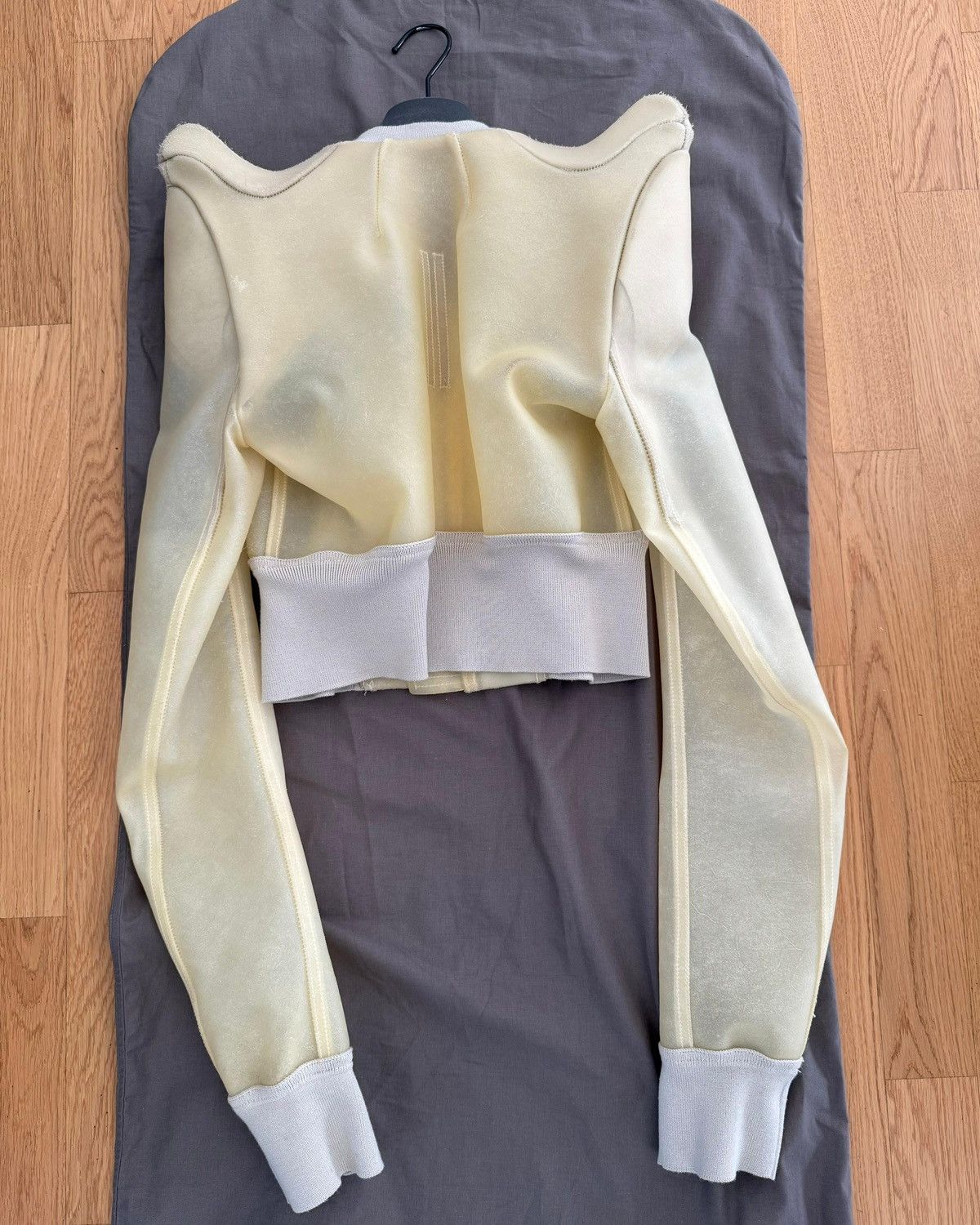 Rick Owens Apparition Leather Cropped Tec Flight jacket Size M / US 6-8 / IT 42-44 - 10 Thumbnail