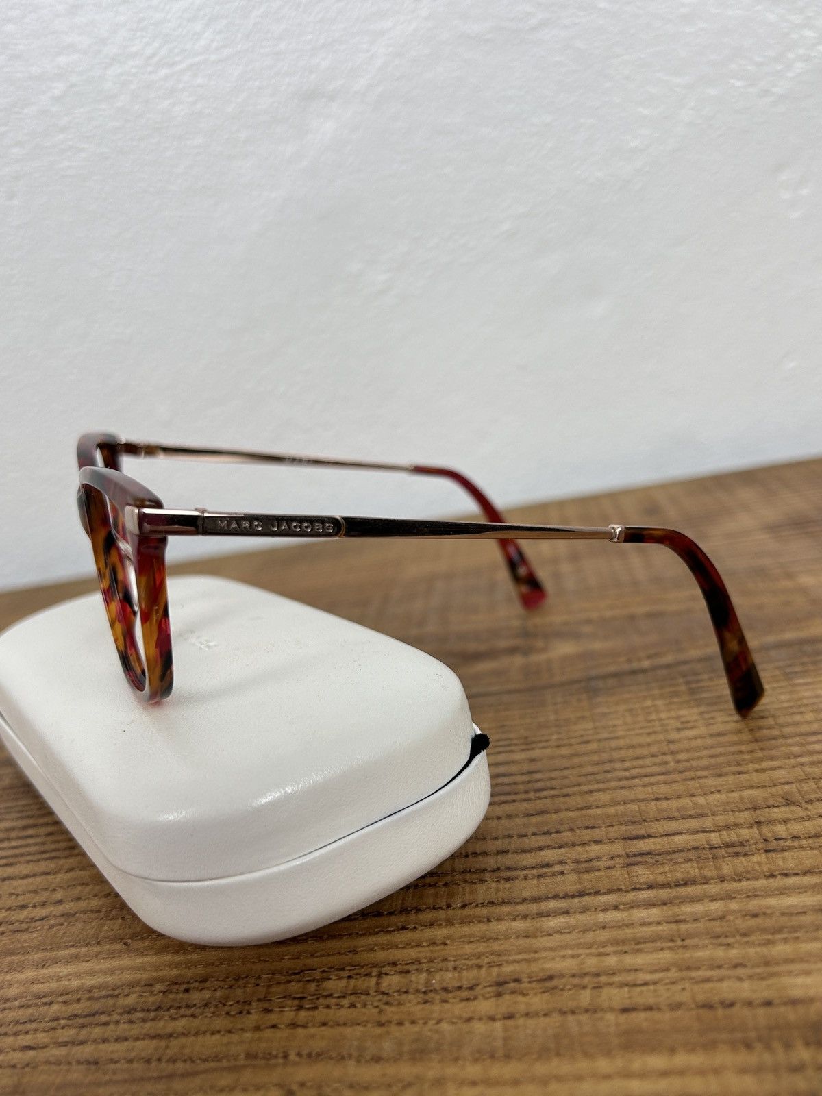 Marc Jacobs Marc Jacobs 400 MFX Havana Plum Womens Glasses Frame Size ONE SIZE - 7 Thumbnail
