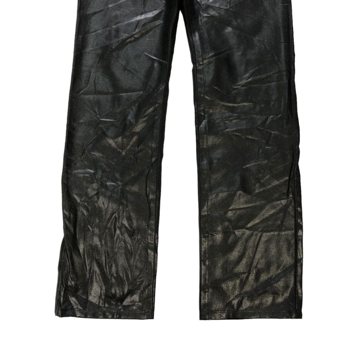 Edwin EDWIN 503ZZ WAXED BLACK DENIM PANTS #7356-139 Size US 29 - 5 Thumbnail