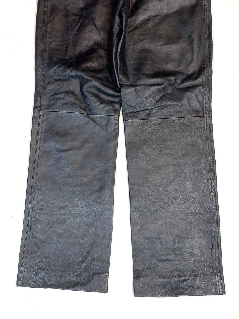 Leather × Vintage Yuppie Company Leather Pants Size 30" / US 8 / IT 44 - 8 Thumbnail