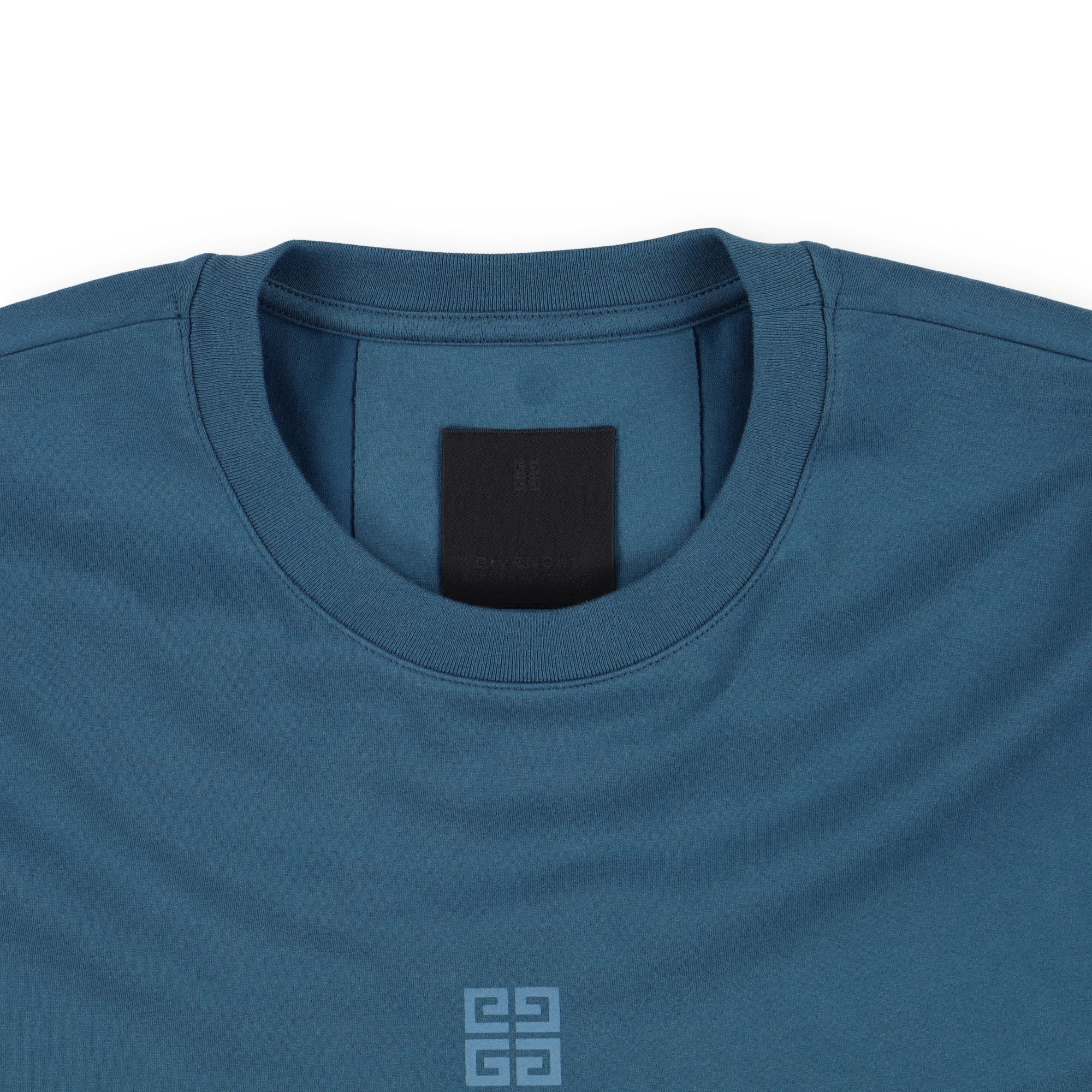Givenchy Blue 4G Logo Oversized Overlay T-Shirt Size US M / EU 48-50 / 2 - 4 Thumbnail