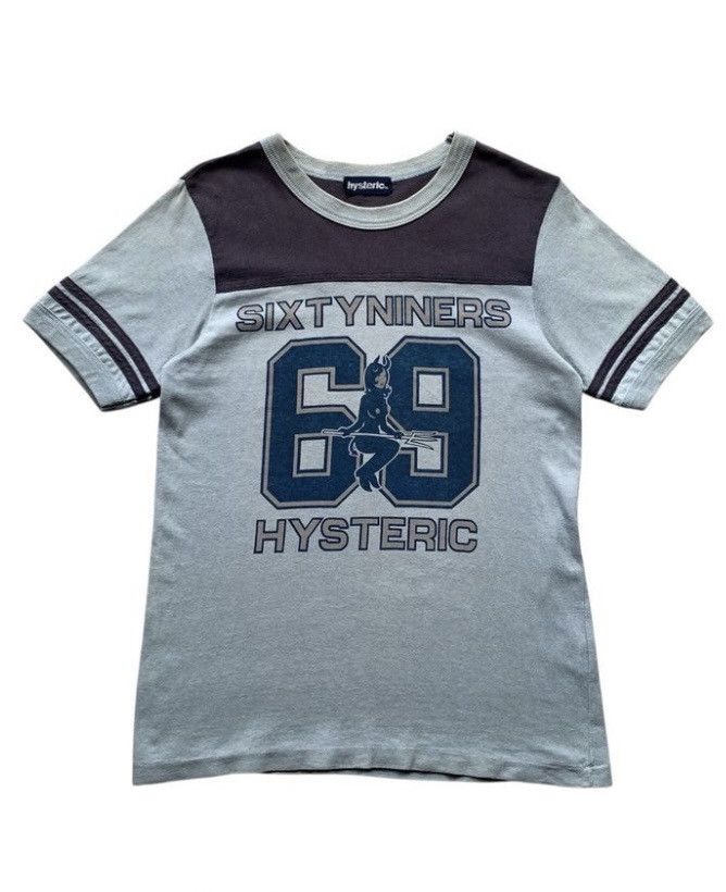 Hysteric Glamour Vintage Hysteric Glamour Sixty Niners Women Logo Tshirt Size US S / EU 44-46 / 1 - 1 Thumbnail