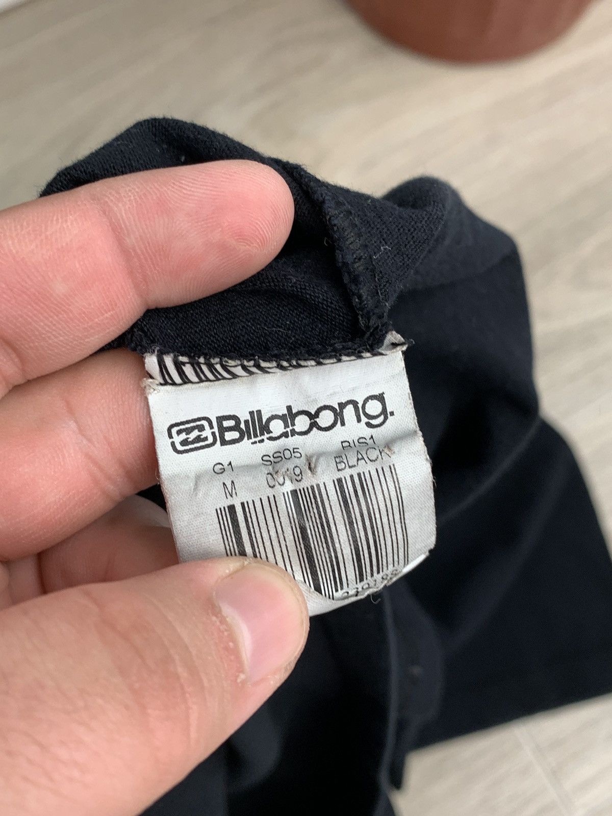 Billabong Billabong Black Tee Surfing Skateboarding T-Shirt Size:M Size US M / EU 48-50 / 2 - 7 Thumbnail