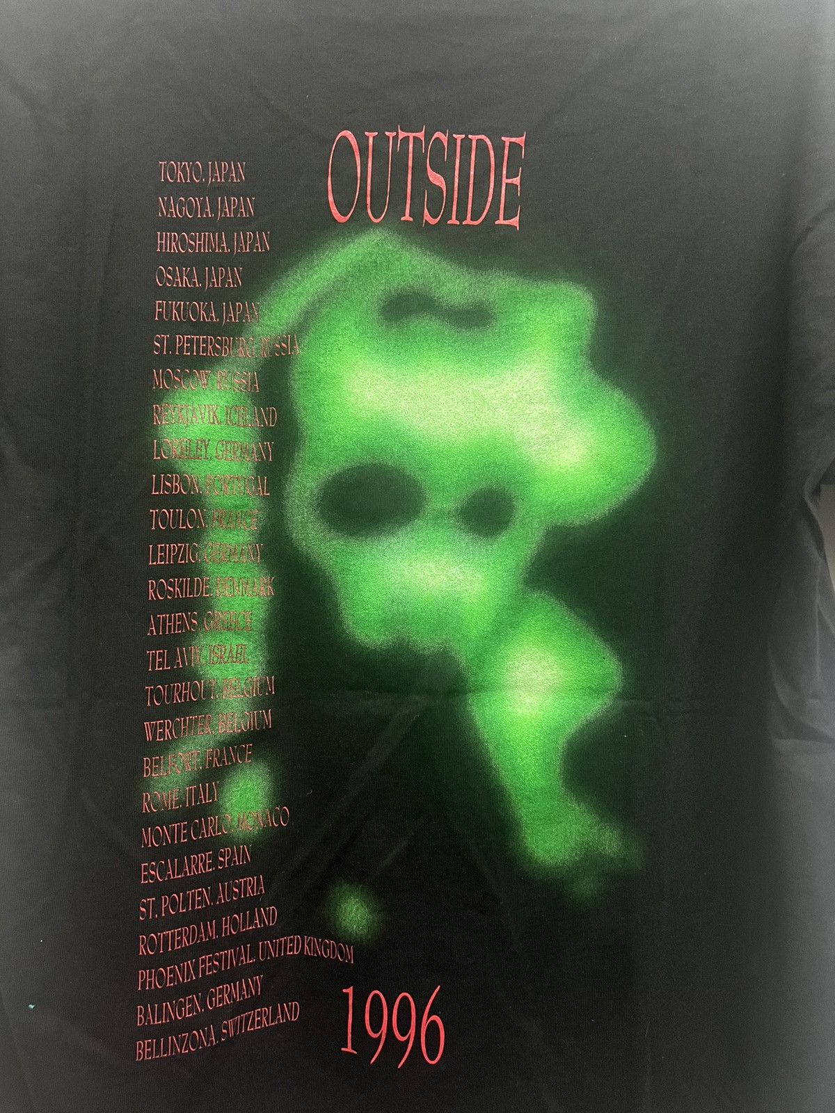 Band Tees × Vintage Vintage 90’s David Bowie The Hearts Filthy Lesson Tee Size US L / EU 52-54 / 3 - 6 Thumbnail