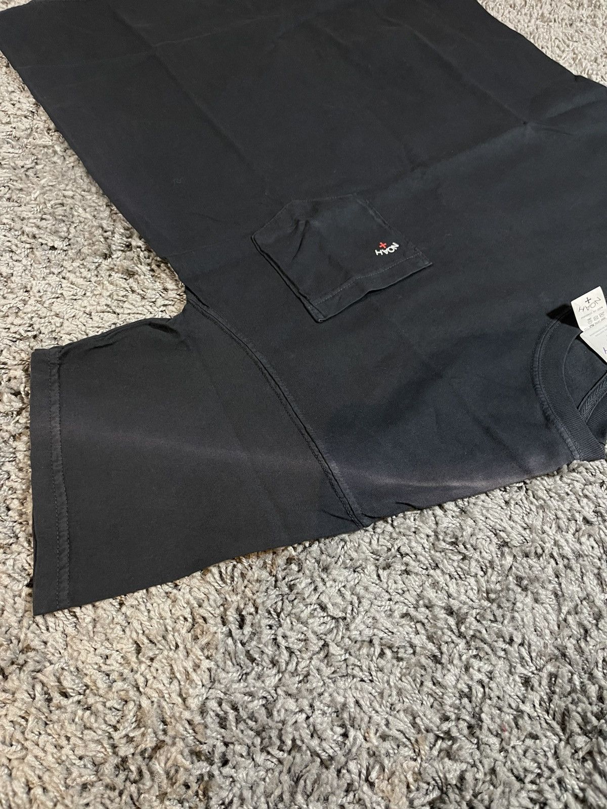 Noah Noah Classic Pocket Mini Box Logo Tee Black Size US M / EU 48-50 / 2 - 9 Thumbnail