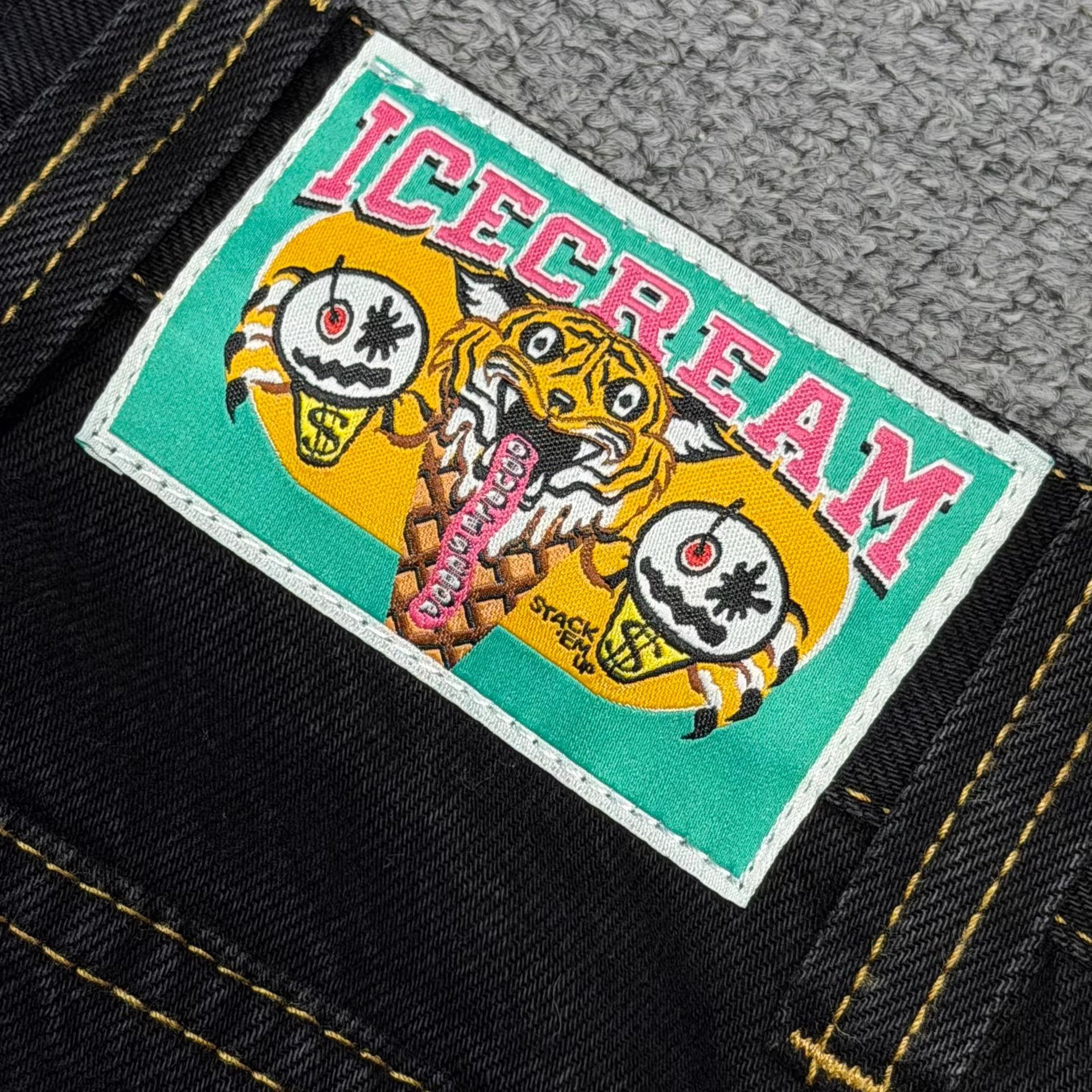 Billionaire Boys Club BBC Flying Dog Baggy Jeans Q5 Size US 30 / EU 46 - 4 Thumbnail