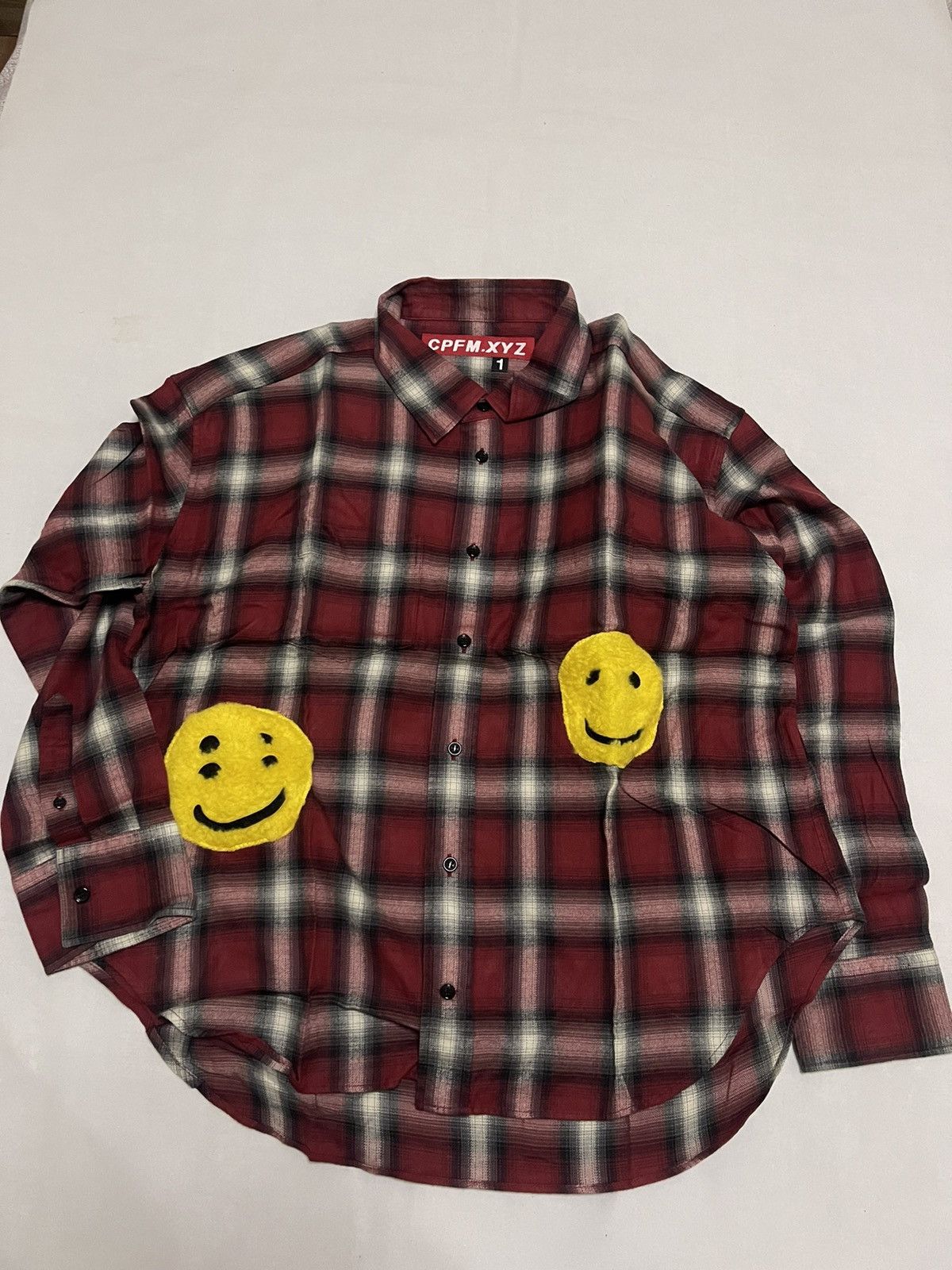 cpfm cactus plant flea market double vision check shirt