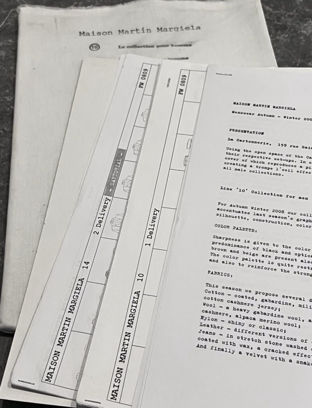 Maison Margiela 🔥 Rare! 2008-09 AW Margiela line 10 14 line book Size ONE SIZE - 3 Thumbnail