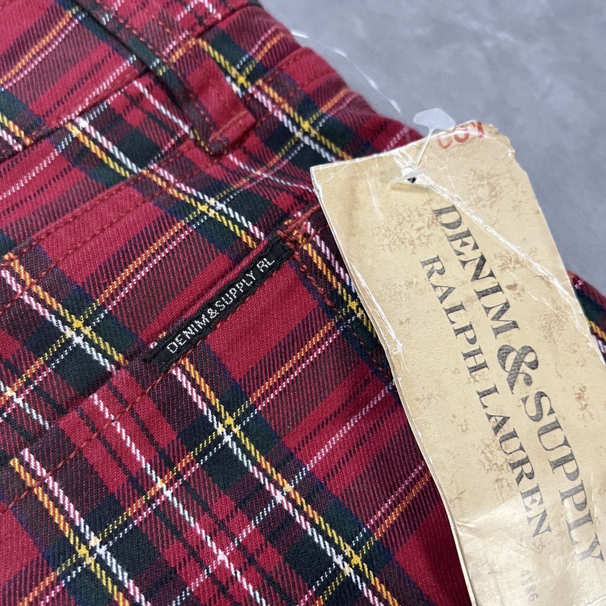 Denim & Supply Ralph Lauren Denim & Supply Tartan Skinny Pants - Street Punk Y2K Archive Size US 26 / EU 42 - 11 Thumbnail