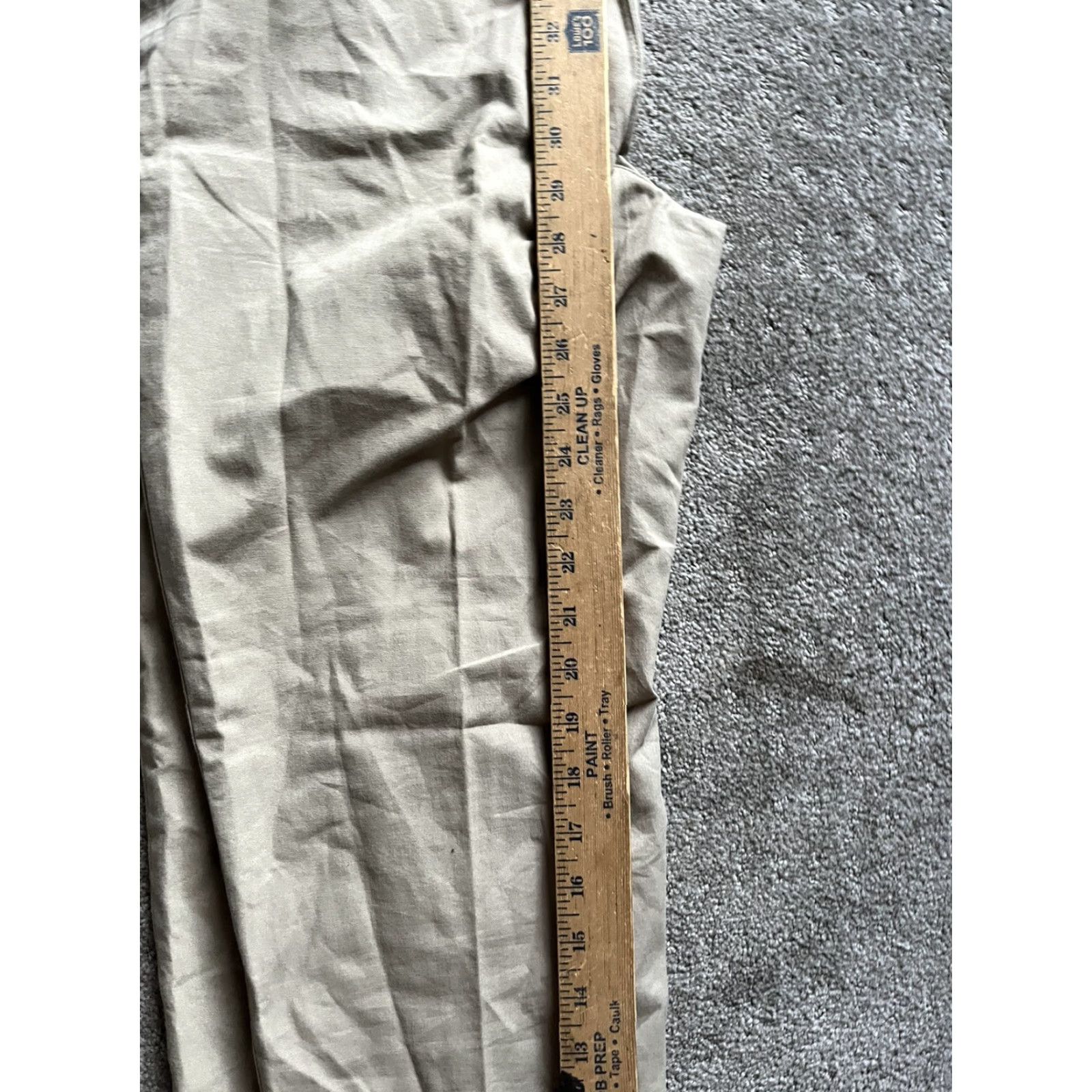 Gap Vintage Gap Women's Pants 10 High Rise Beige Solid Pleated Casual 1990s Size 32" / US 10 / IT 46 - 6 Thumbnail