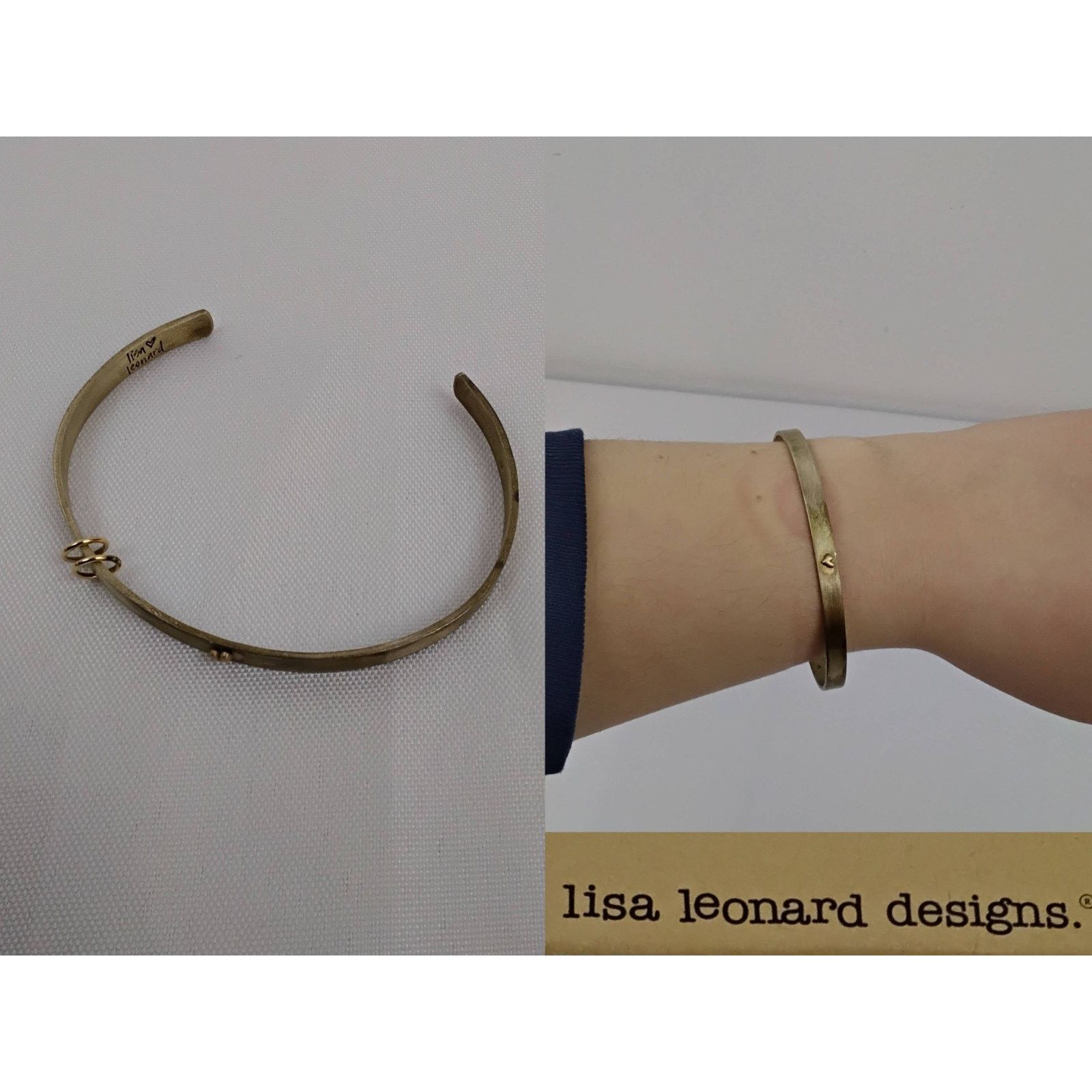 Other Lisa Leonard Designs Cuff Bracelet 10K Gold 925 Silver Size ONE SIZE - 1 Thumbnail