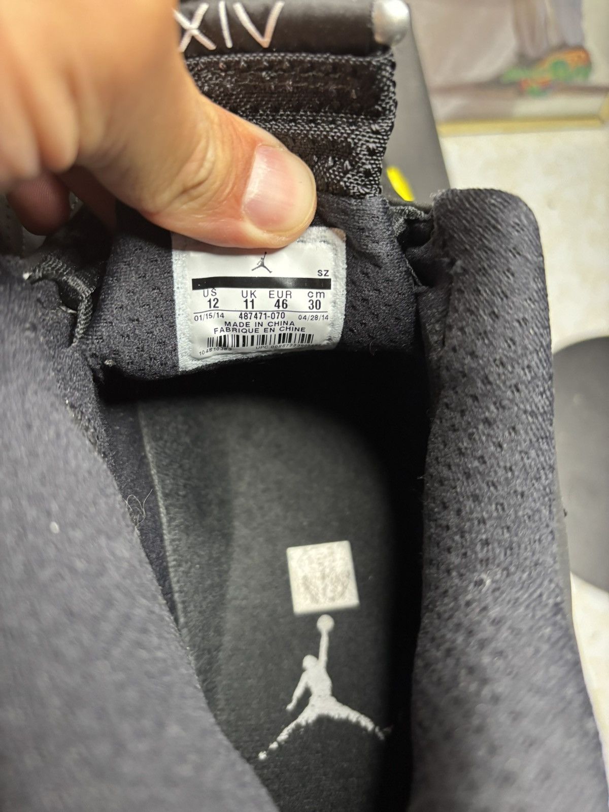 Jordan Brand Jordan Retro 14 ‘thunder’ Size US 12 / EU 45 - 6 Thumbnail