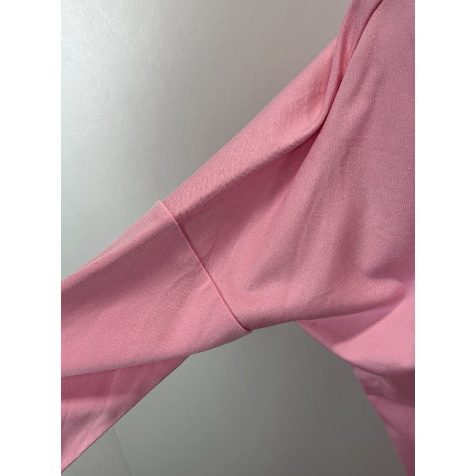 Vintage Pomander Place Sue Dress L/XL Pink 3/4 Sleeve Shoult Slouchy Confort Rayon Blend Short Dress Casual Travel Womens Size L / US 10 / IT 46 - 6 Thumbnail