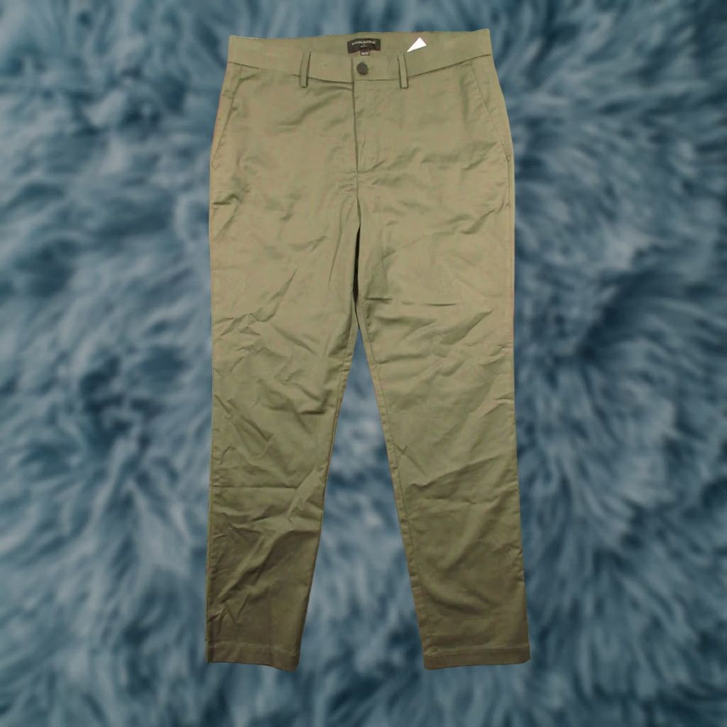 Banana Republic Banana Republic Pants Mens 34x32 Taupe Traveler Slim Stretch Preppy EUC Size US 34 / EU 50 - 1 Thumbnail
