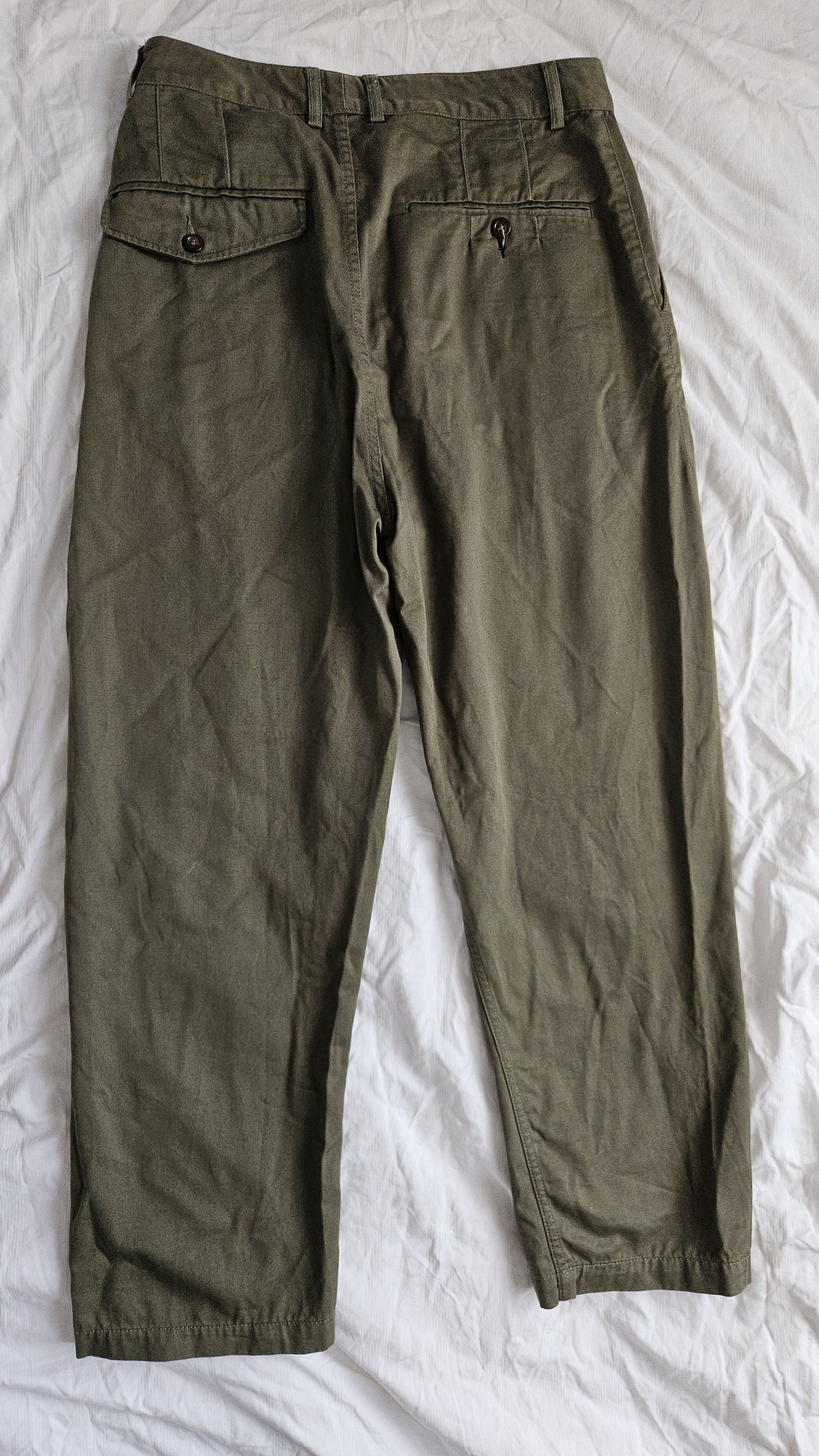 Universal Works Universal Works Pleat Pants Size US 29 - 2 Thumbnail