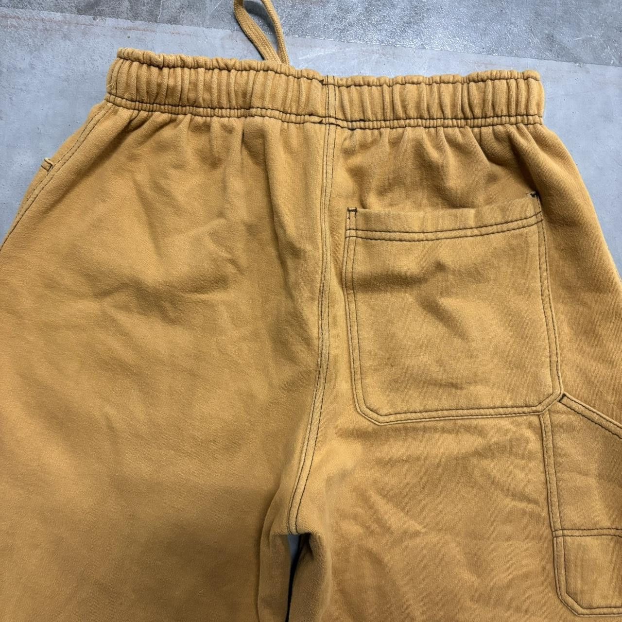 Vintage Crazy Vintage Y2K/2000s Baggy Brownish Yellow Champs Sweatpants! Size US 34 / EU 50 - 6 Thumbnail