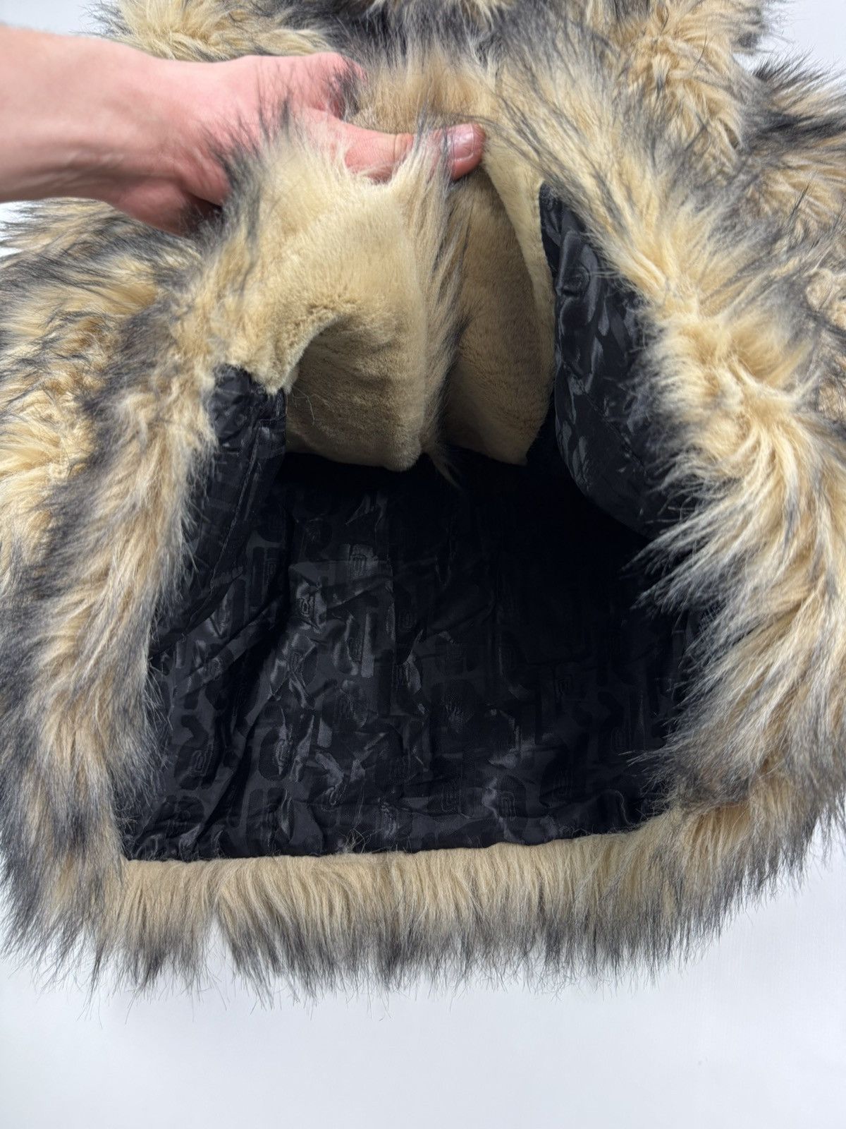 H&M × Paco Rabanne Rabanne x H&M Animal Print Faux Fur Hooded Jacket Size M / US 6-8 / IT 42-44 - 13 Thumbnail