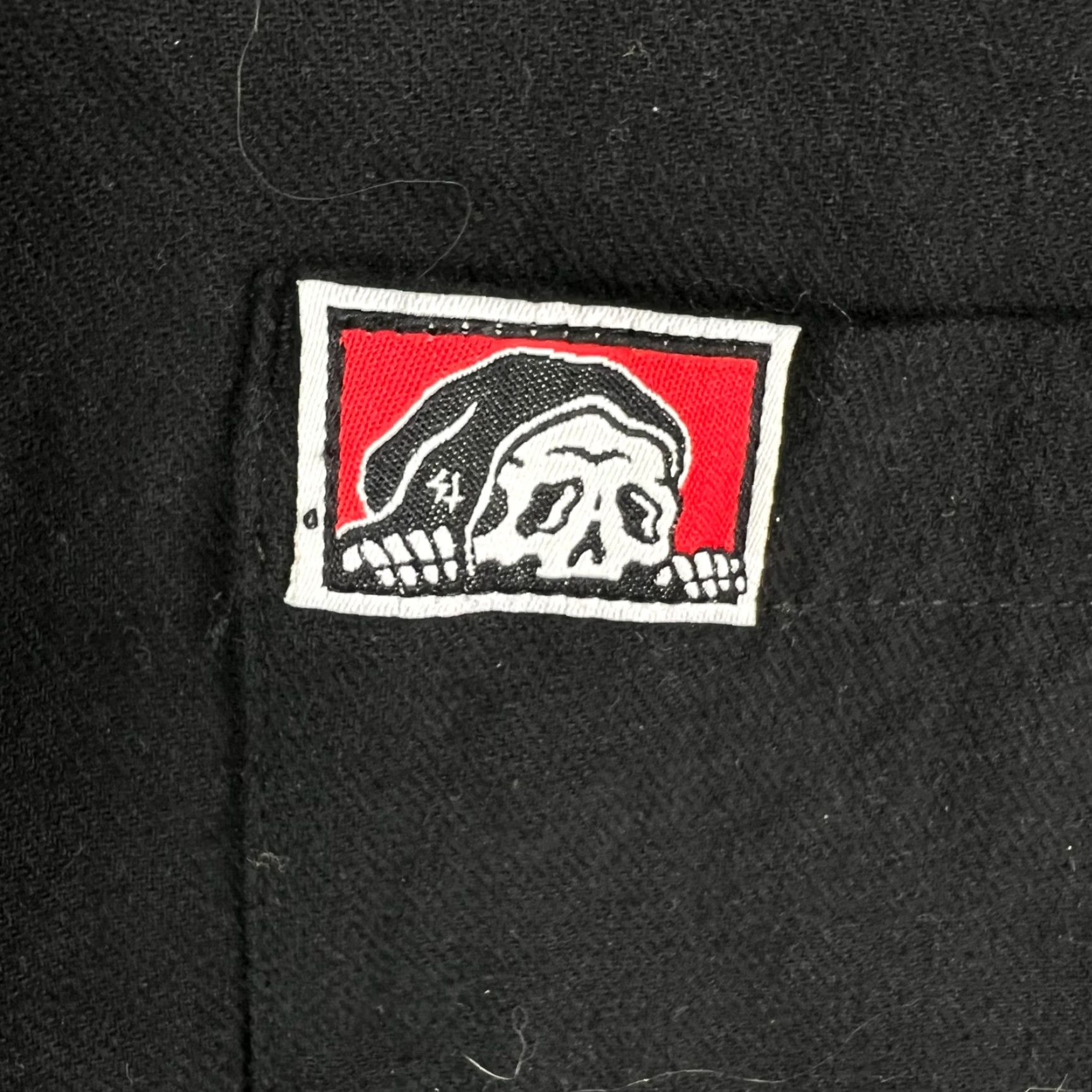 Vintage Lurking Class Button-Up Shirt Womens Size S Black Yin Yang Lightweight Flannel Long Sleeve Casual Size S / US 4 / IT 40 - 3 Thumbnail