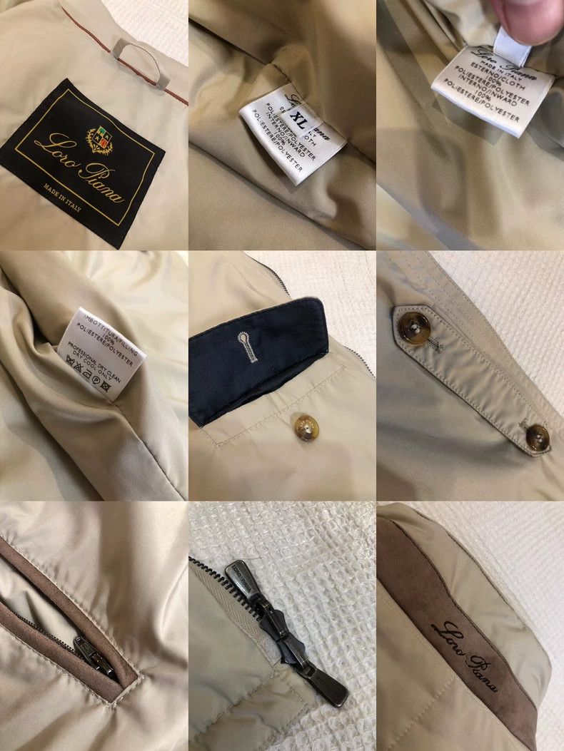 Loro Piana LORO PIANA Thin padded jacket Size US XL / EU 56 / 4 - 5 Thumbnail