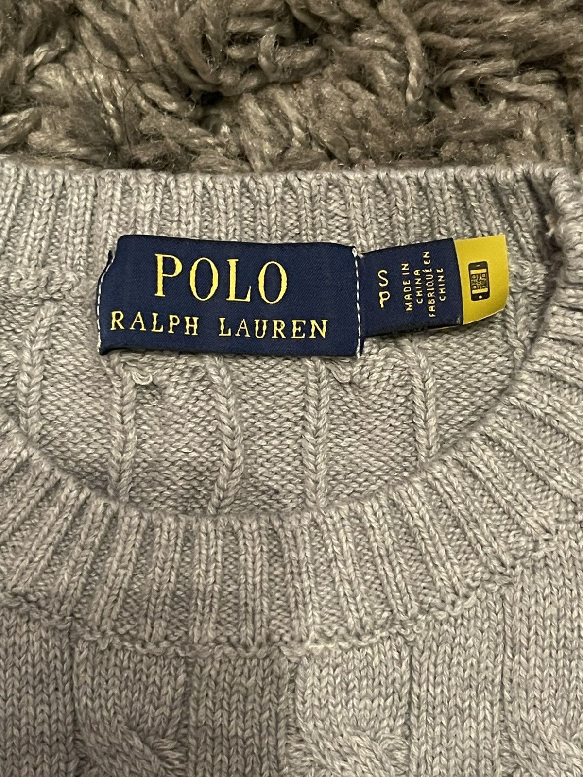 Ralph Lauren Grey Ralph Lauren knit jumper Size US S / EU 44-46 / 1 - 3 Thumbnail