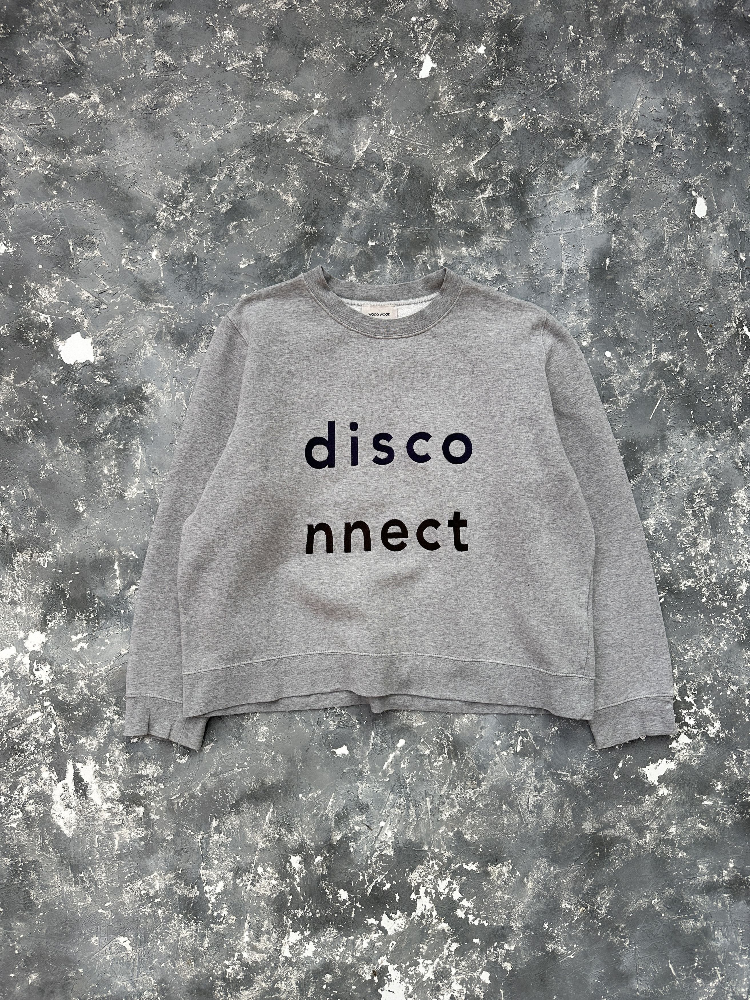 Wood Wood wood wood cropped sweatshirt Size US S / EU 44-46 / 1 - 1 Thumbnail