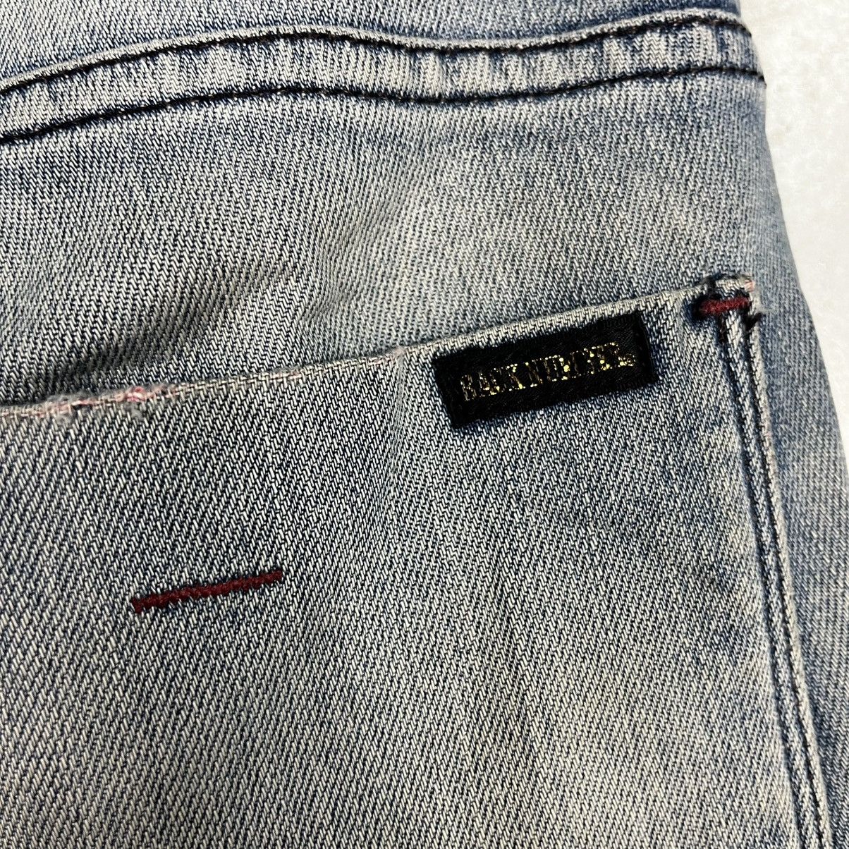 Japanese Brand × Vintage Vintage Back Number Distressed Denim Size 32" / US 10 / IT 46 - 19 Thumbnail