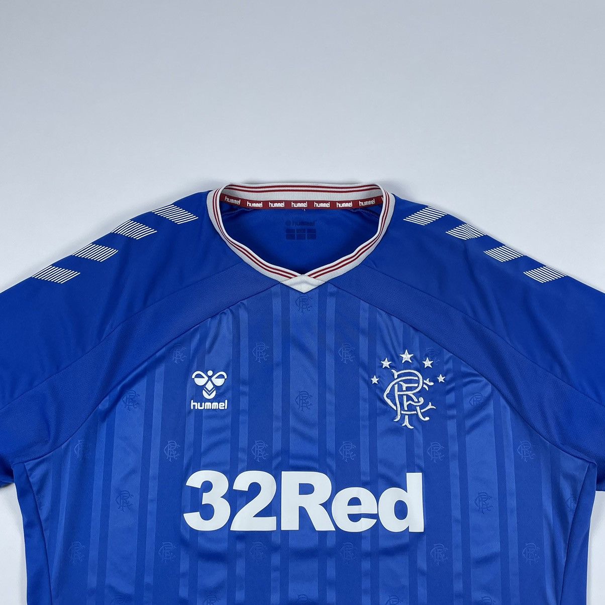 Hummel Hummel Glasgow Rangers 2019/20 Home Soccer Jersey Size US XXL / EU 58 / 5 - 3 Thumbnail