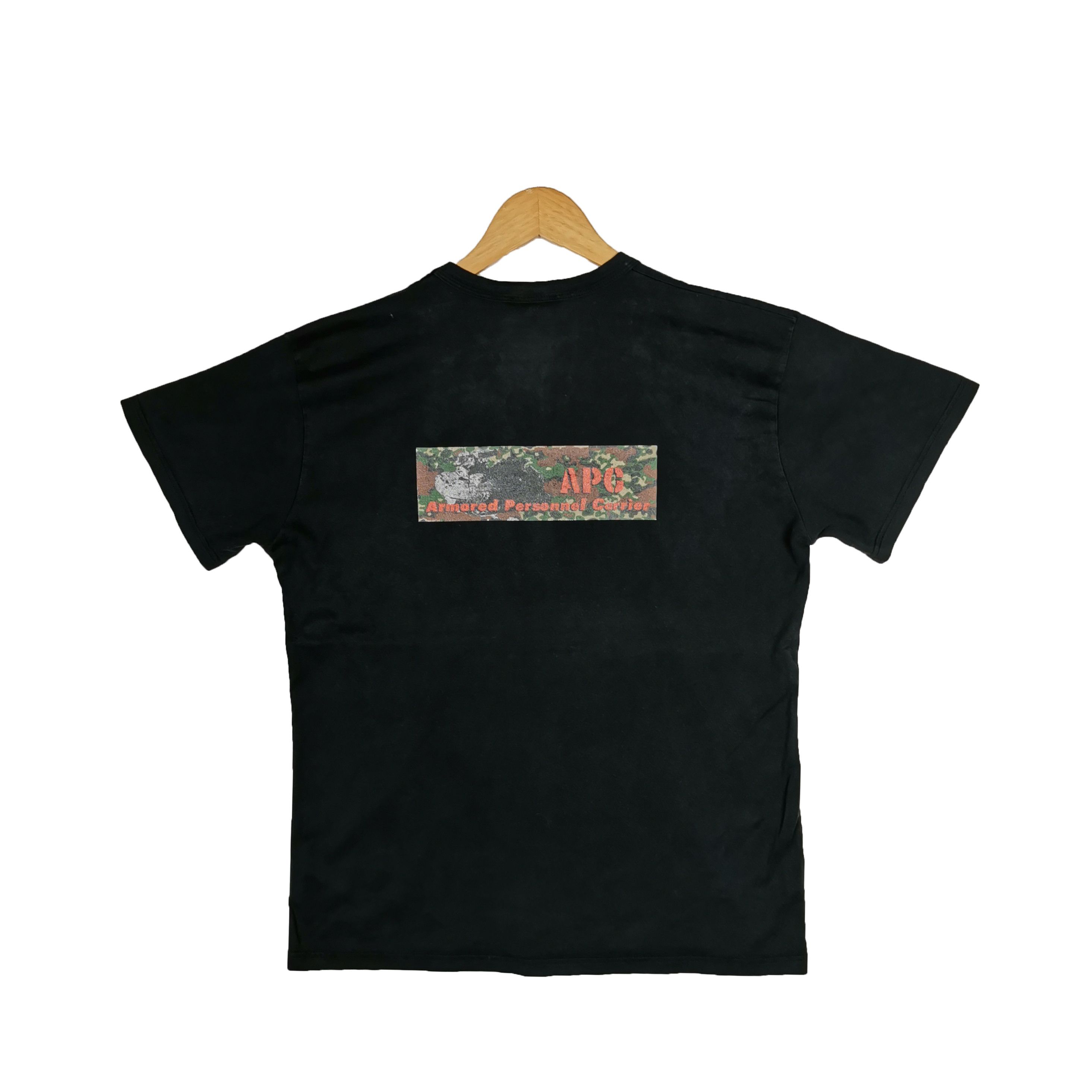 A.P.C. × Vintage A.P.C T-Shirt Armored Personnel Carrier APC Crewneck ...