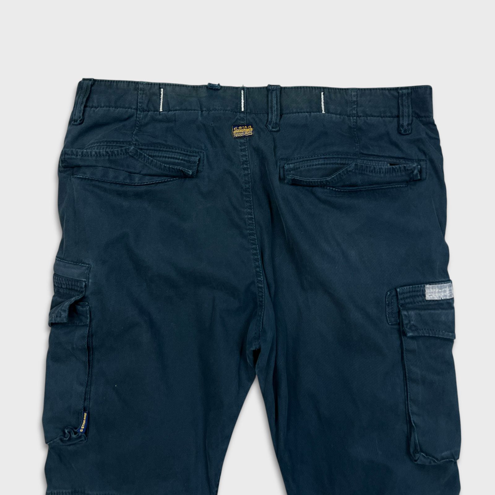 G-Star × Vintage G Star Raw Bronson Slim Chino Pants 36x29 Cargo Trousers Size US 36 / EU 52 - 8 Thumbnail